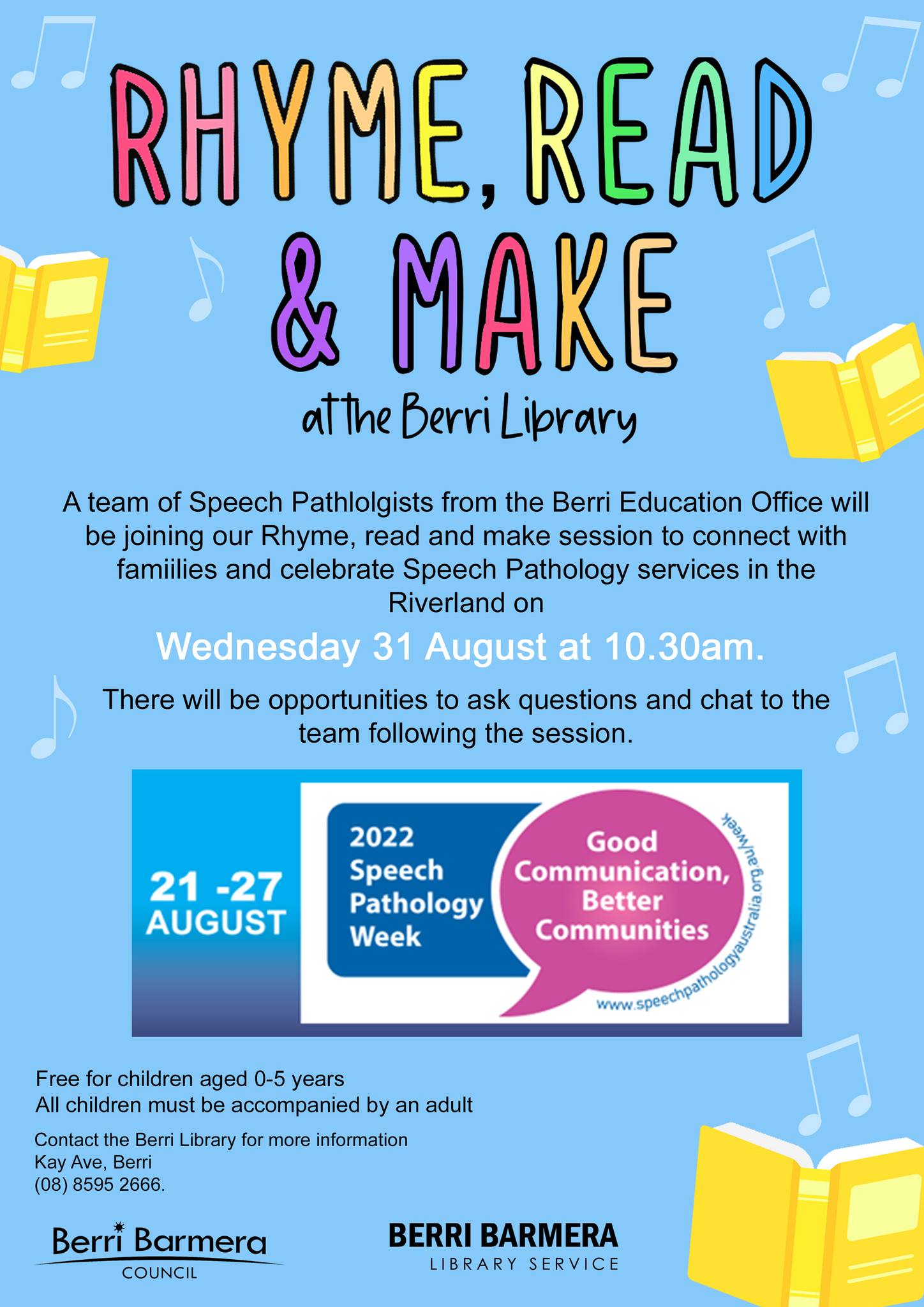 The Berri Library are excited to... - Berri Barmera Libraries