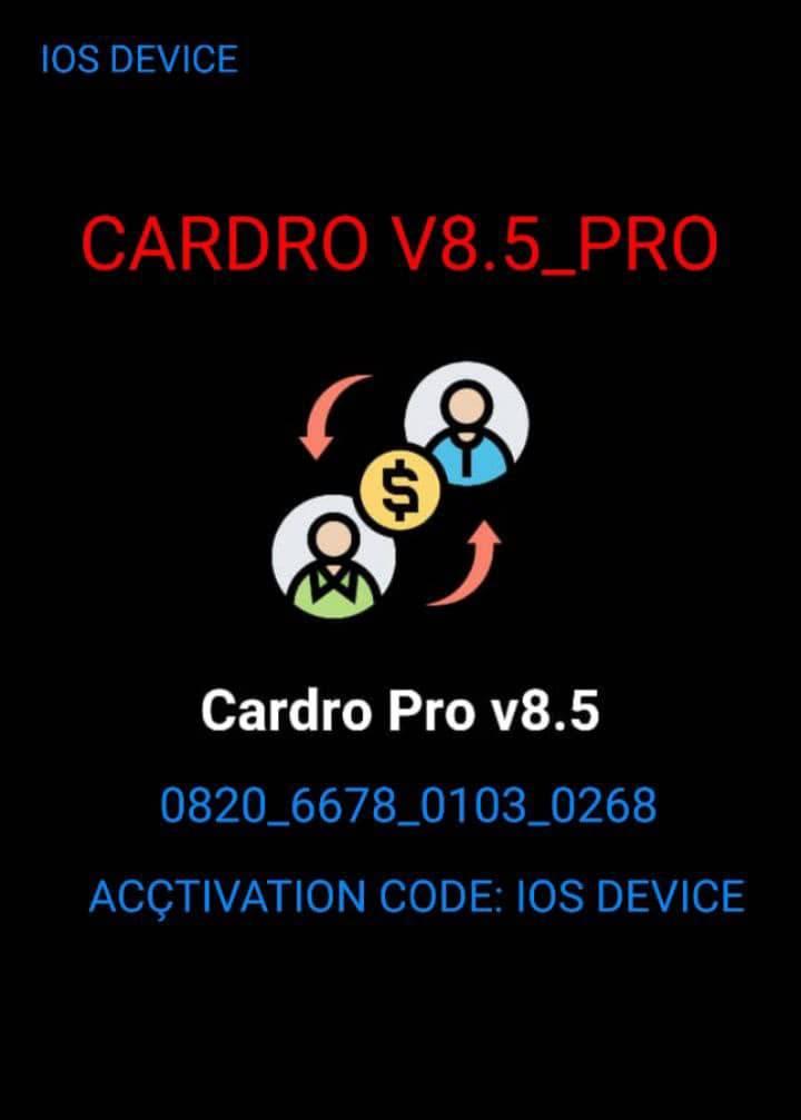 Cardro pro activation code | Ijoko