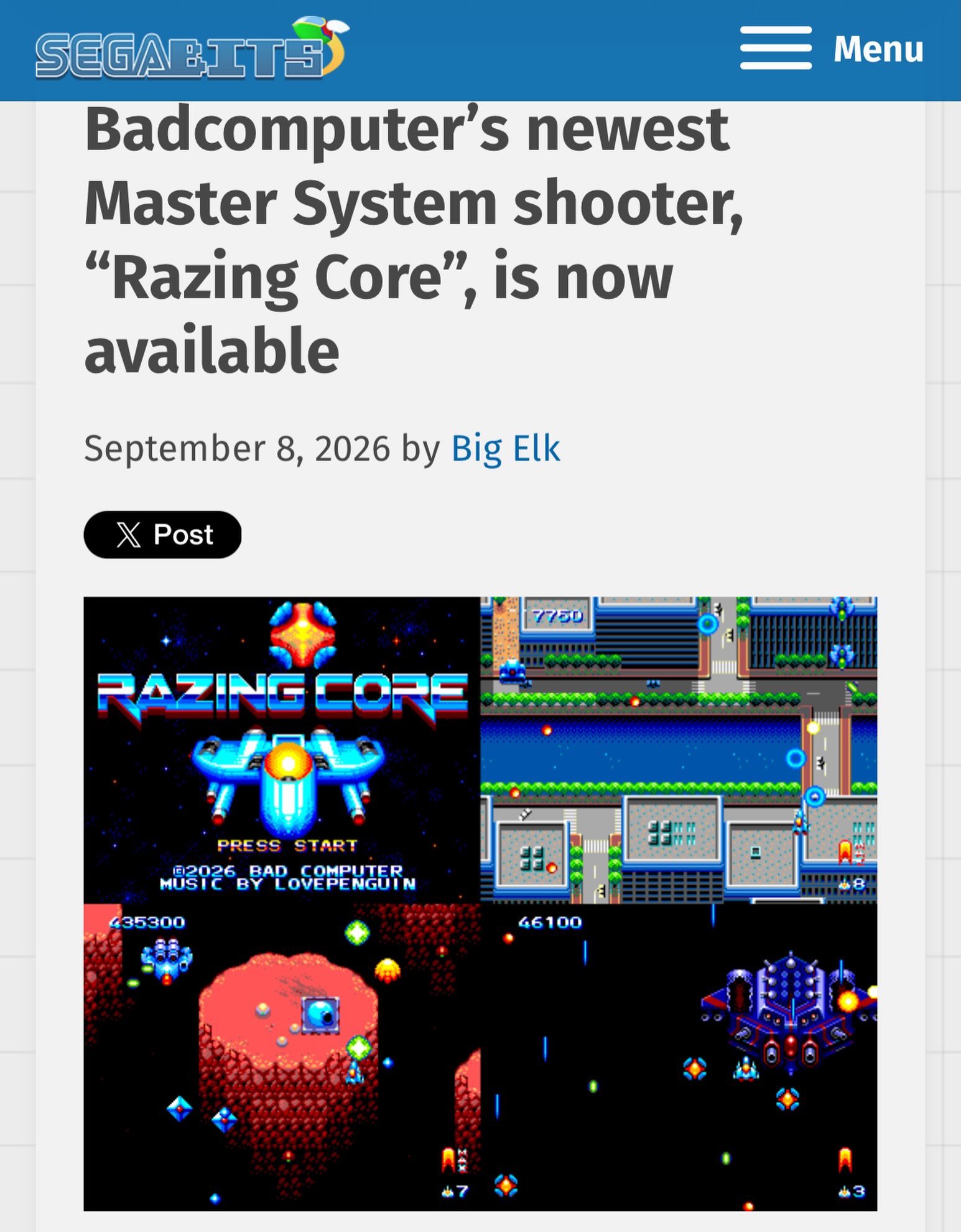 Badcomputer is back with another modern shooter classic for Master