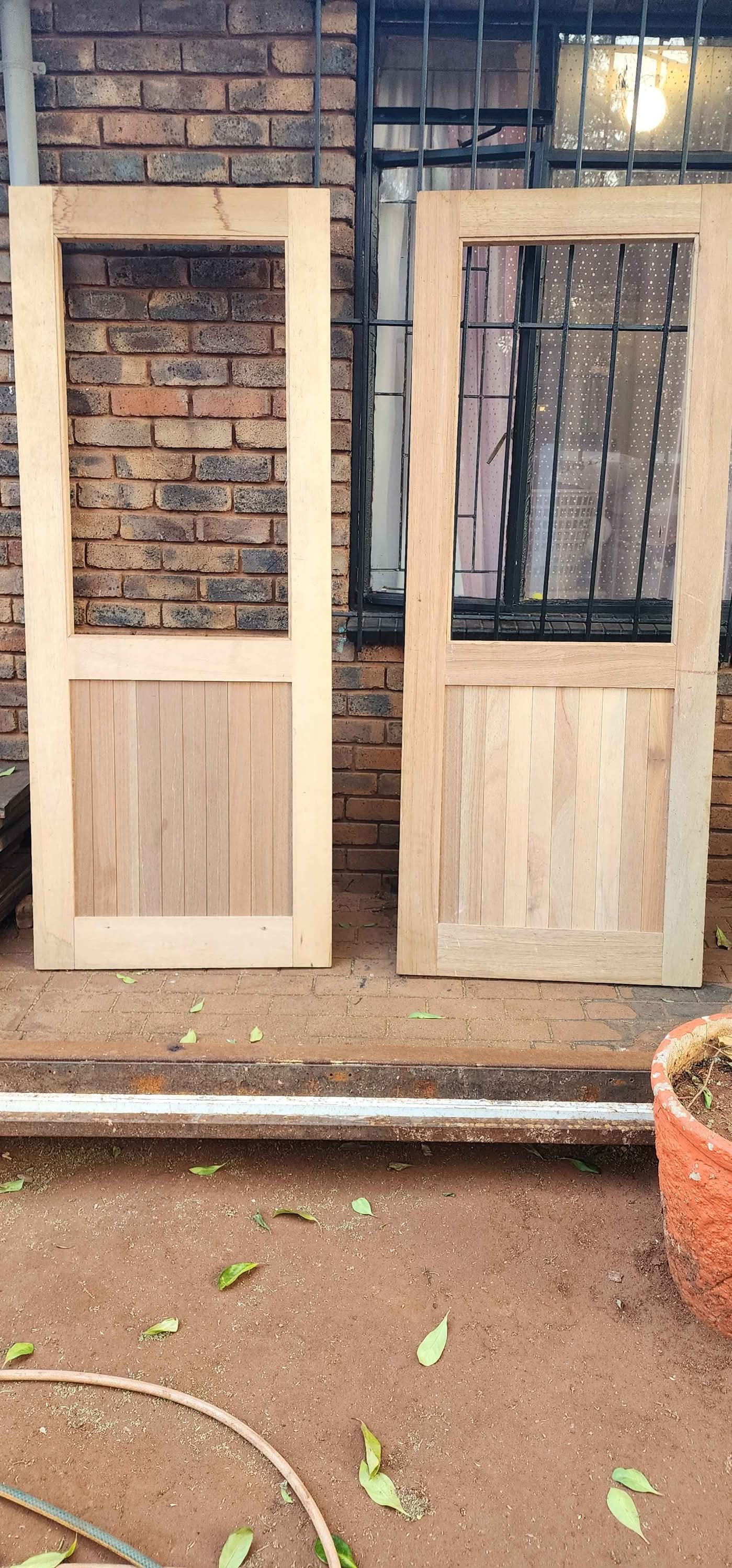 Doors take the 2 for R3000 solid meranti house doors - Miscellaneous ...