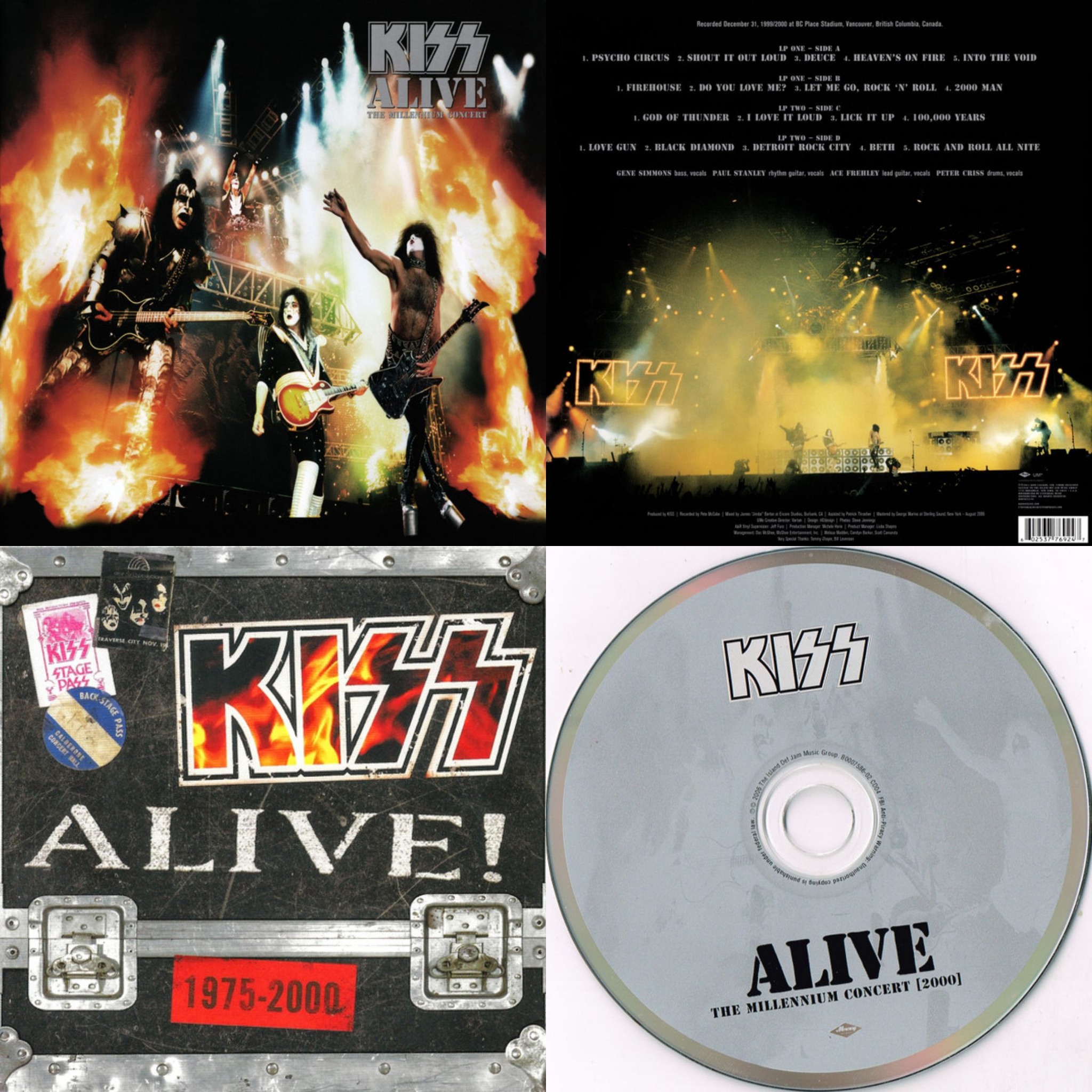 Kiss Alive The Millennium concert (2014).