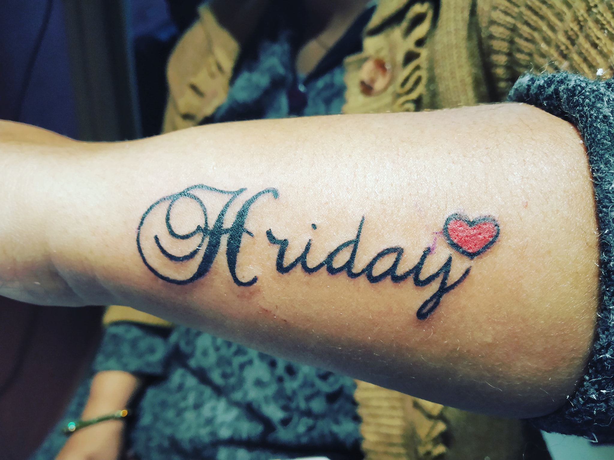 Inkspired Name Tattoo Done By Inkspired Facebook