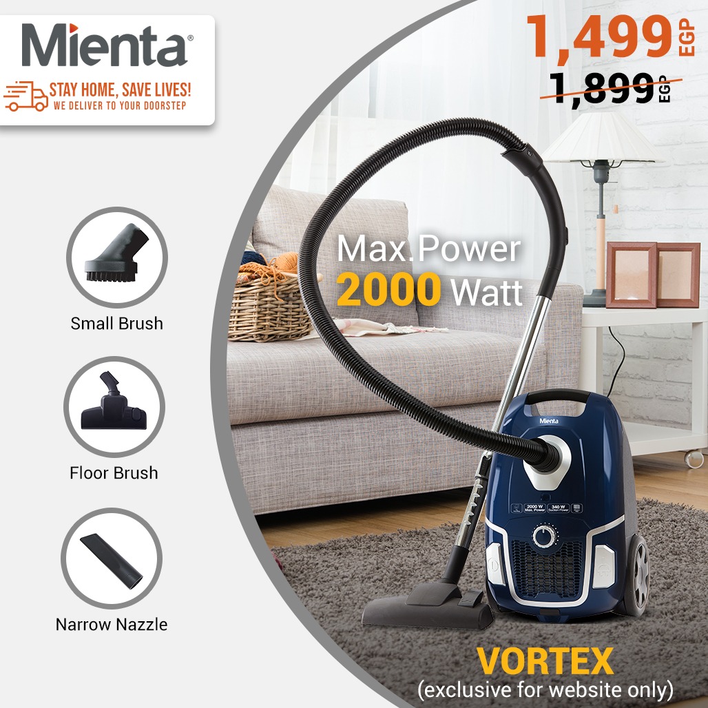Mienta Egypt - مكنسة vortexالجديدة من ميانتا بتمتص... | Facebook