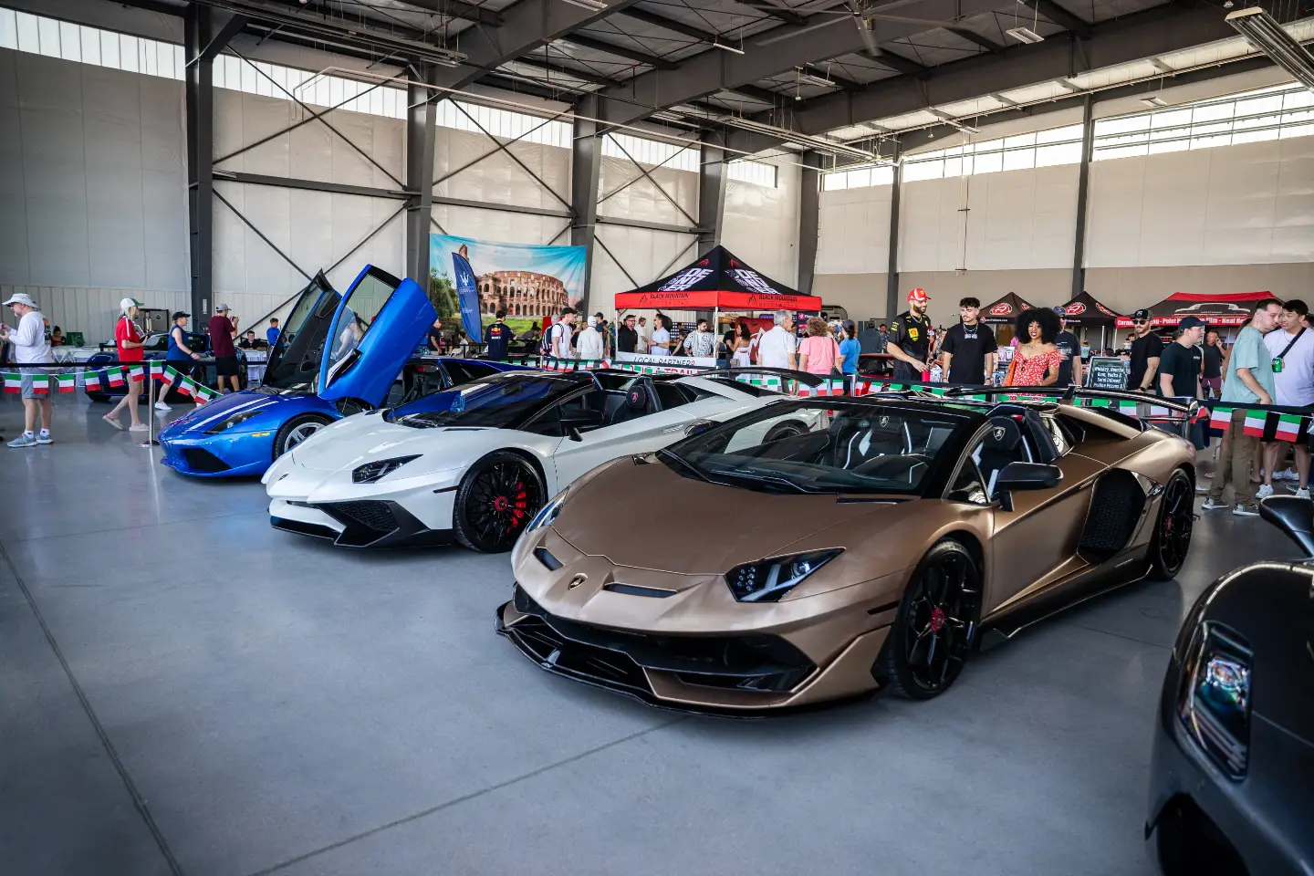 Lamborghinis at Automezzi Colorado