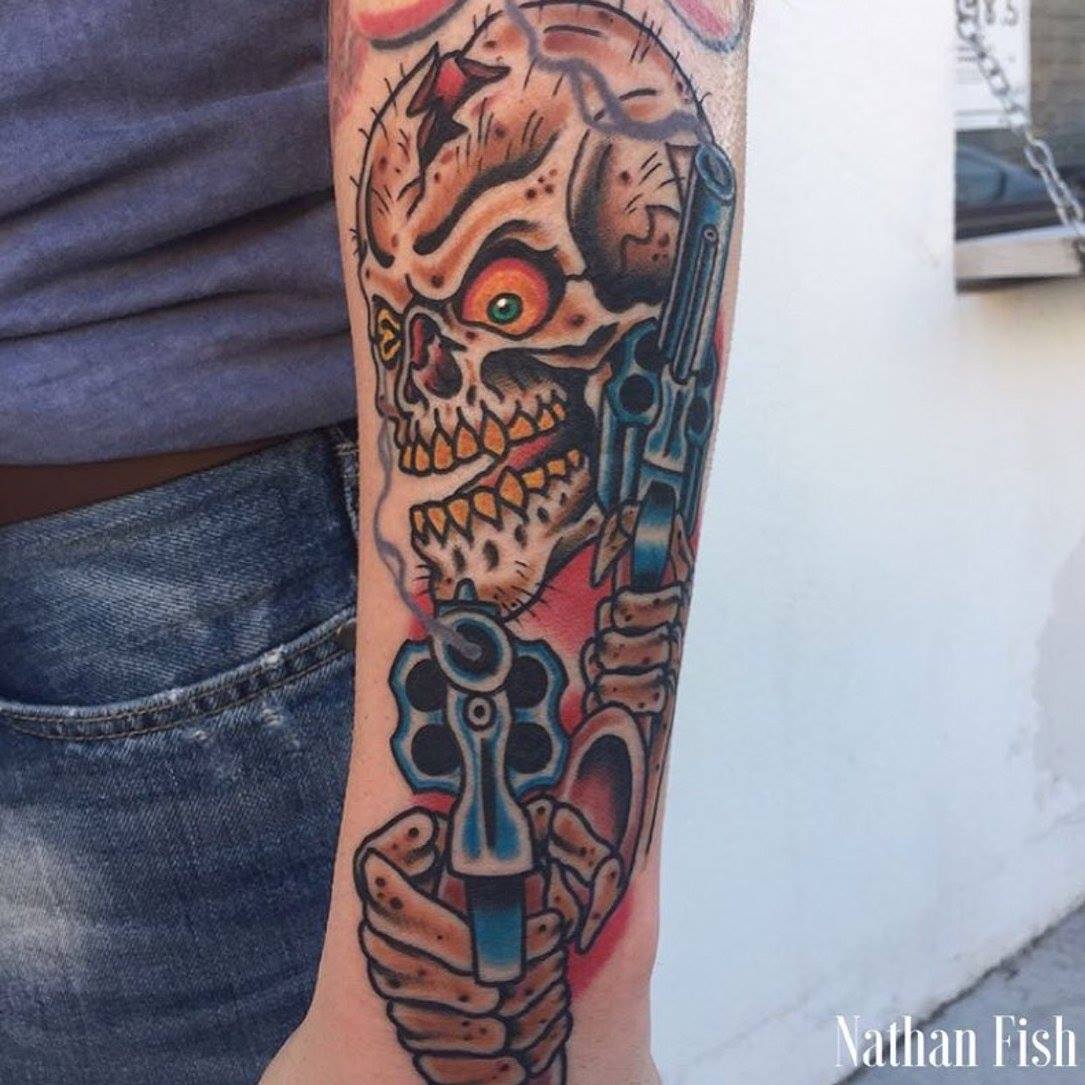 Nathan Fish Tattoos Nate Bennett Ōtautahi Tattoo Christchurch