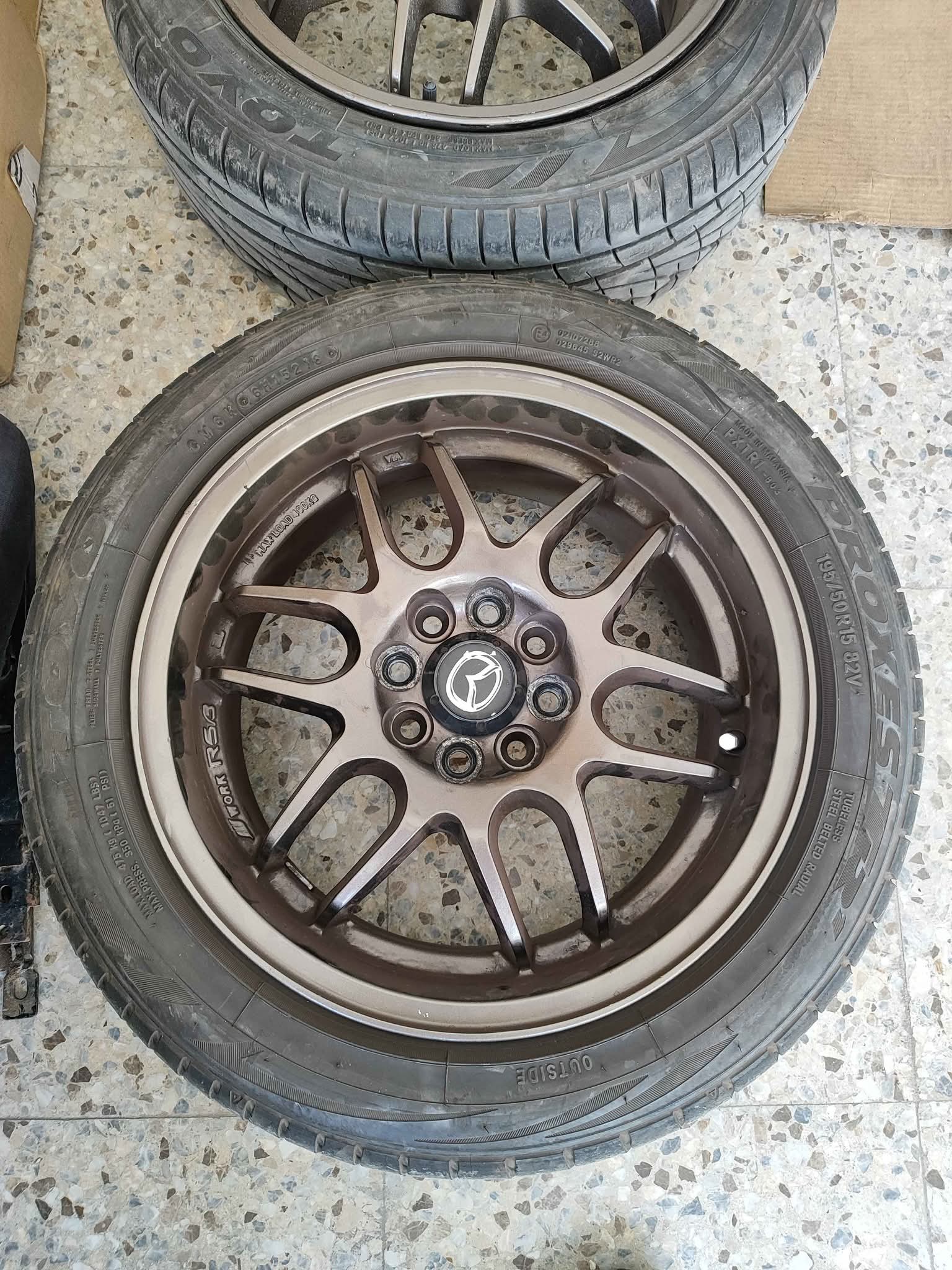 Satilik 15 inc orjinal work rsb jant seti - Car Wheels, Tires & Parts ...