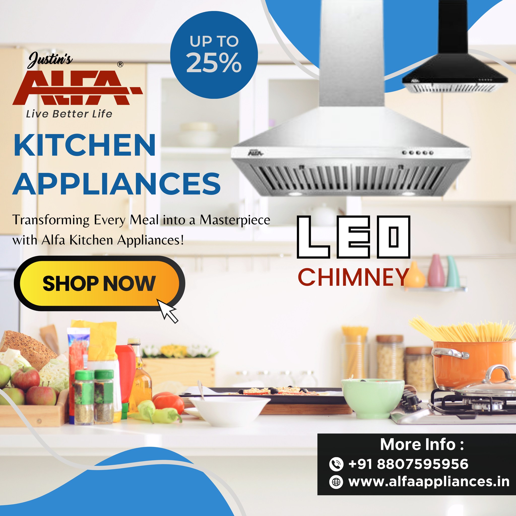Justin's Alfa Kitchen Appliances | Coimbatore