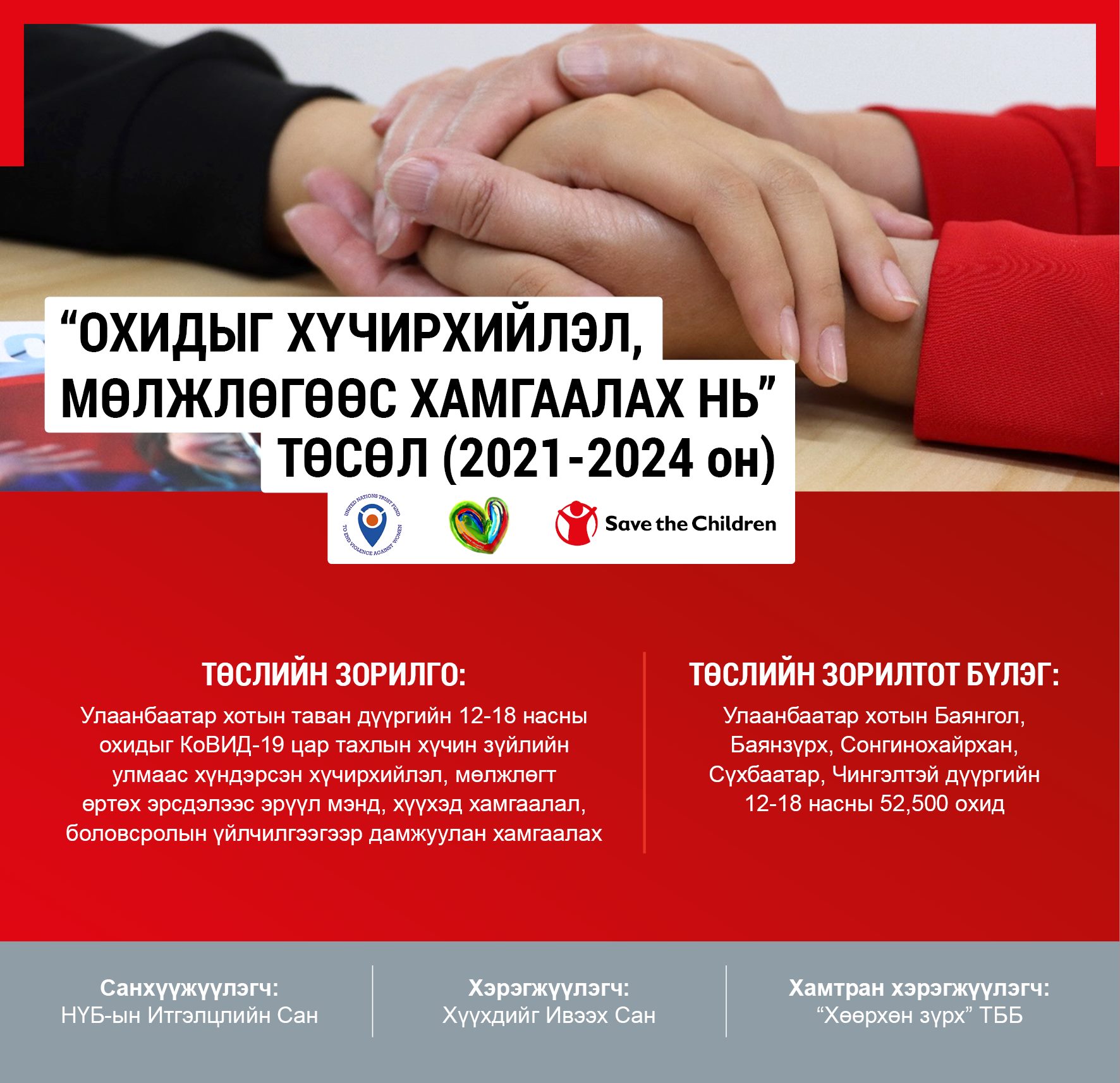Та бүхэнд Хүүхдийг Ивээх... - Save the Children in Mongolia
