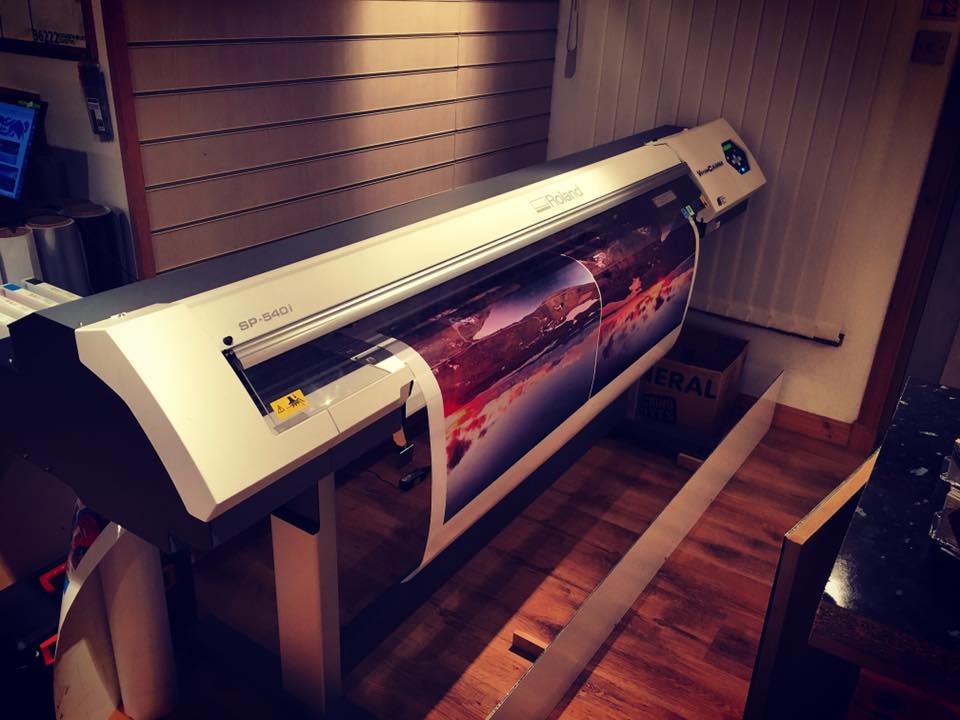 Graphite Signs - New wide format printer installed