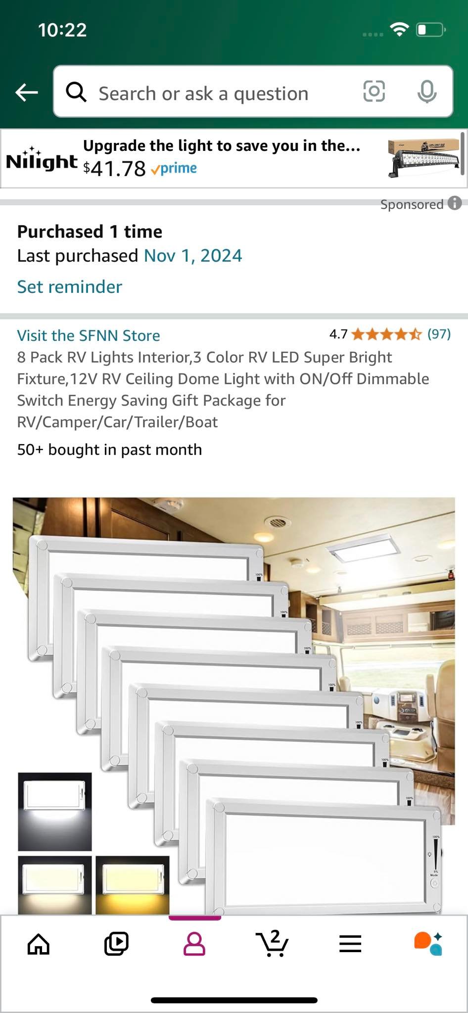 Valley Lighting Sprinter Van Interior LED Light Kit – Super Bright 30 LED For Load Space (2006+)