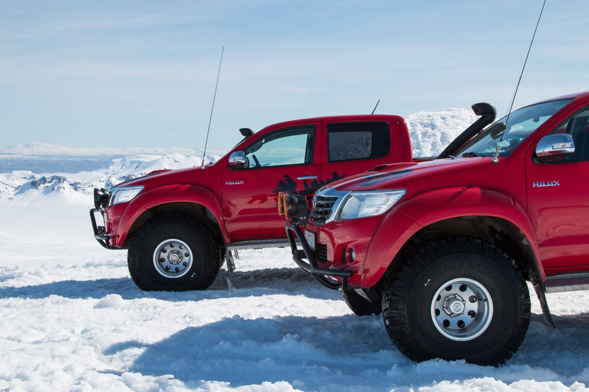 Our AT38 modified Hilux Arctic... - Arctic Trucks Experience
