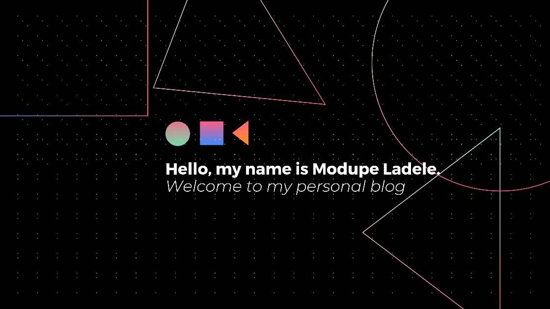 Modupe Ladele - Home