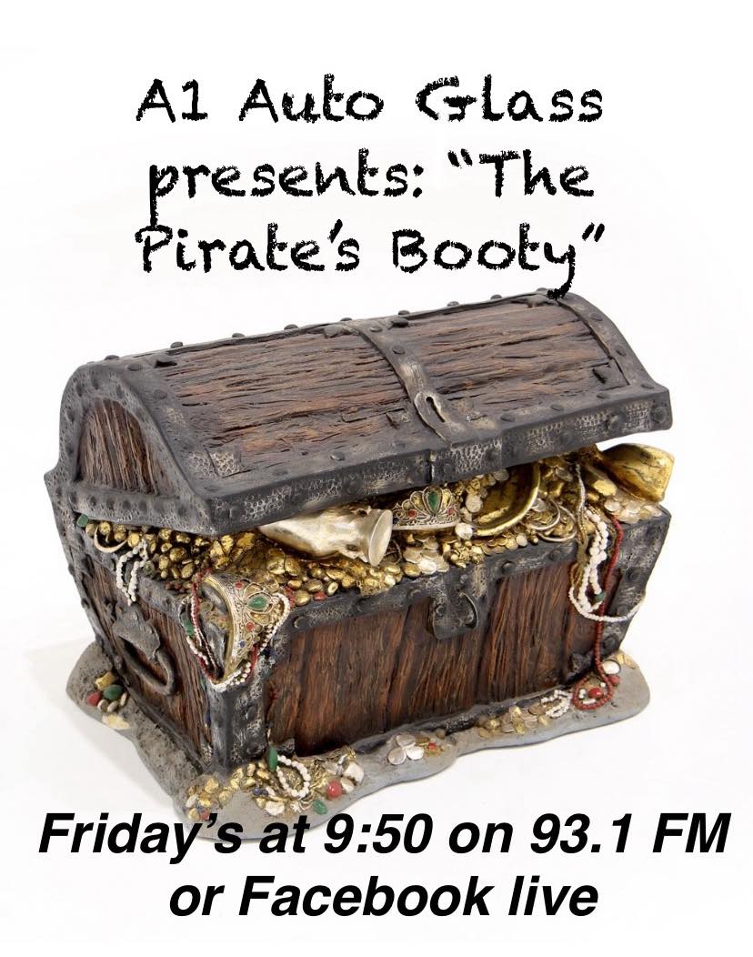 WIXE - Join us tomorrow for the A1 Autoglass Pirate’s Booty drawing ...