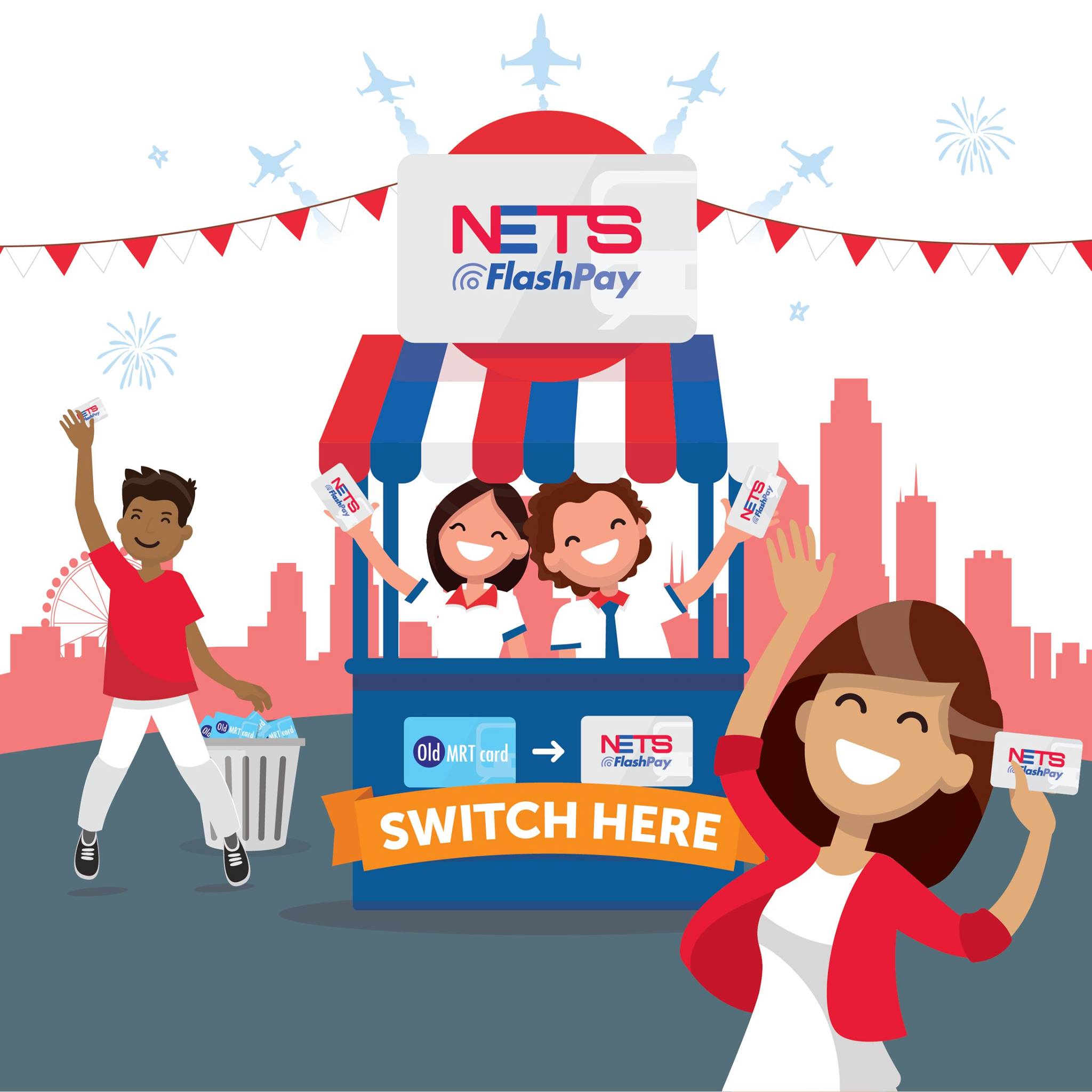 NETS - Did you know that your MRT card could also be used...