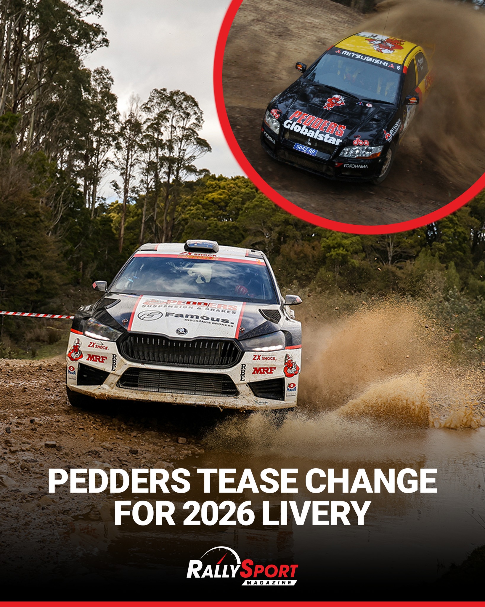 RallySport - The Pedders Rally Team has teased a visual shake-up for ...