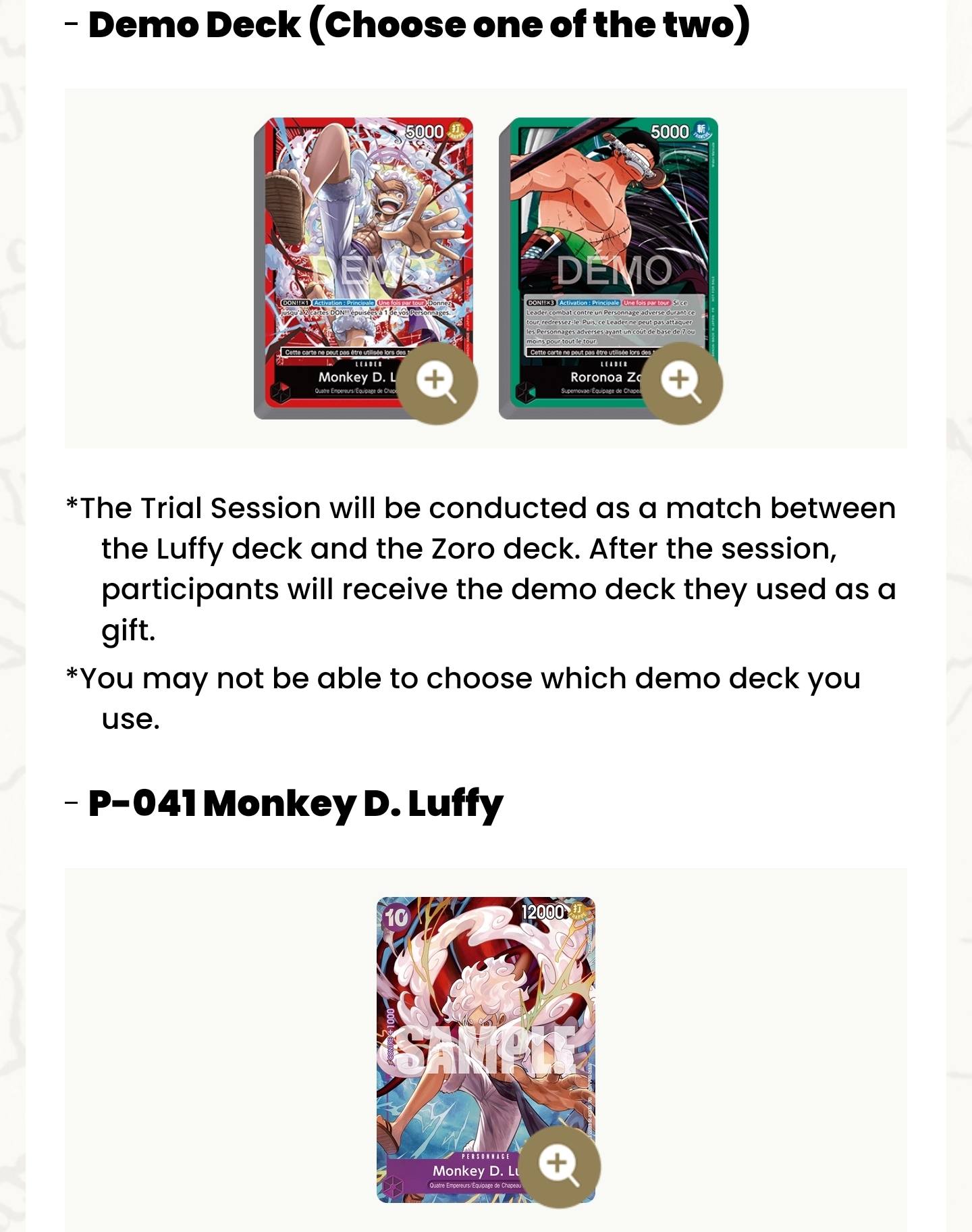 One Piece Card Game is coming to Japan Expo 2026! From July 9th