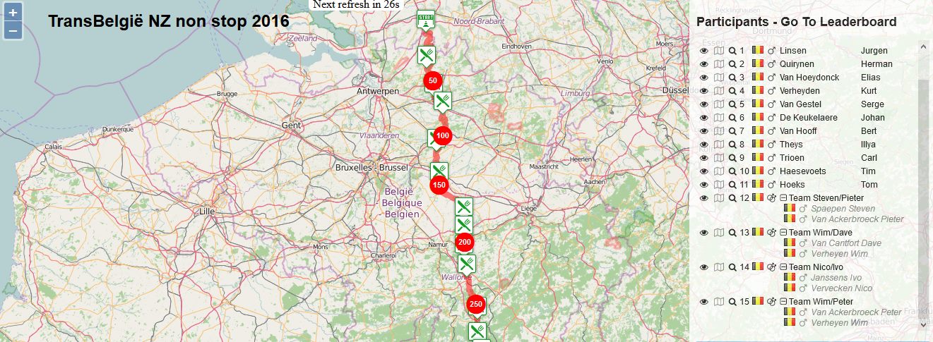 Legends Tracking - First 'official' race with Legends Tracking trackers ...