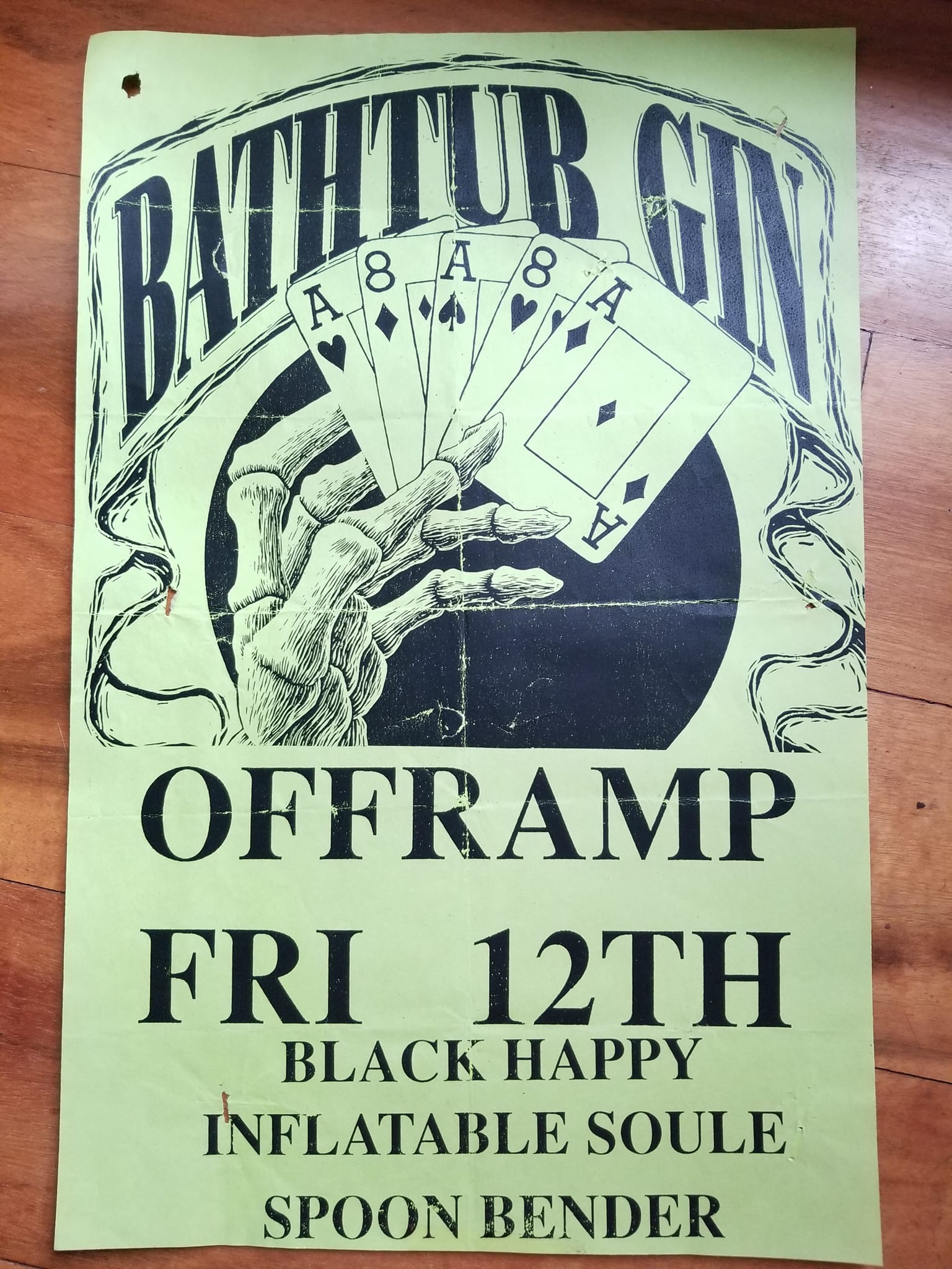 More concert fliers, early 90's, Seattle