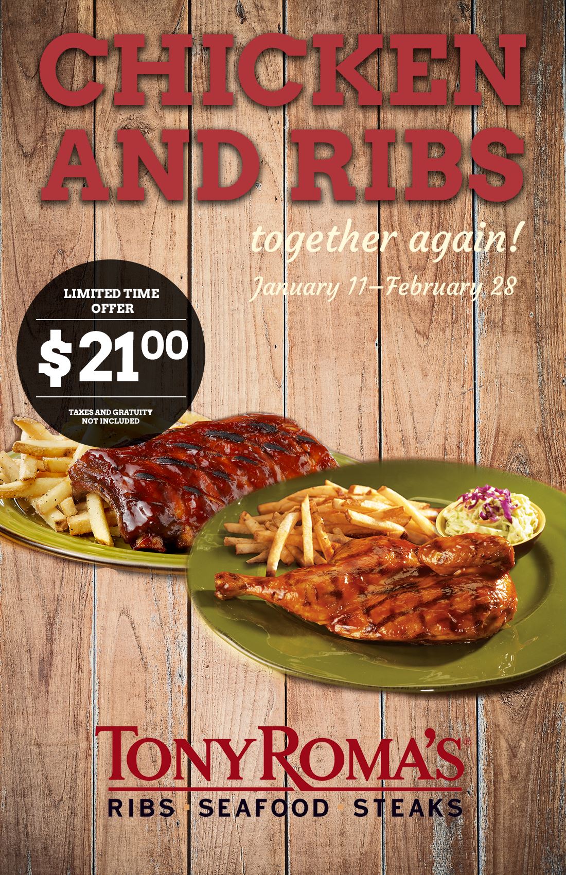 Tony Roma's | Edmonton AB