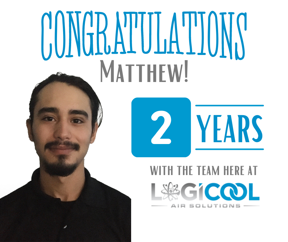 Congratulations to Matthew for 2... - Logicool Air Solutions | Facebook