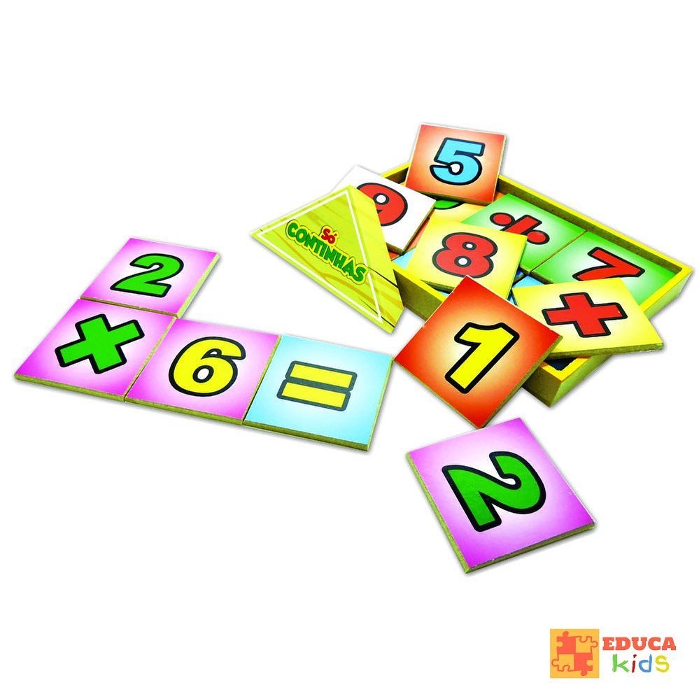 Educa Kids - Jogo Só Continhas! 🧩🔢 A criançada aprende...