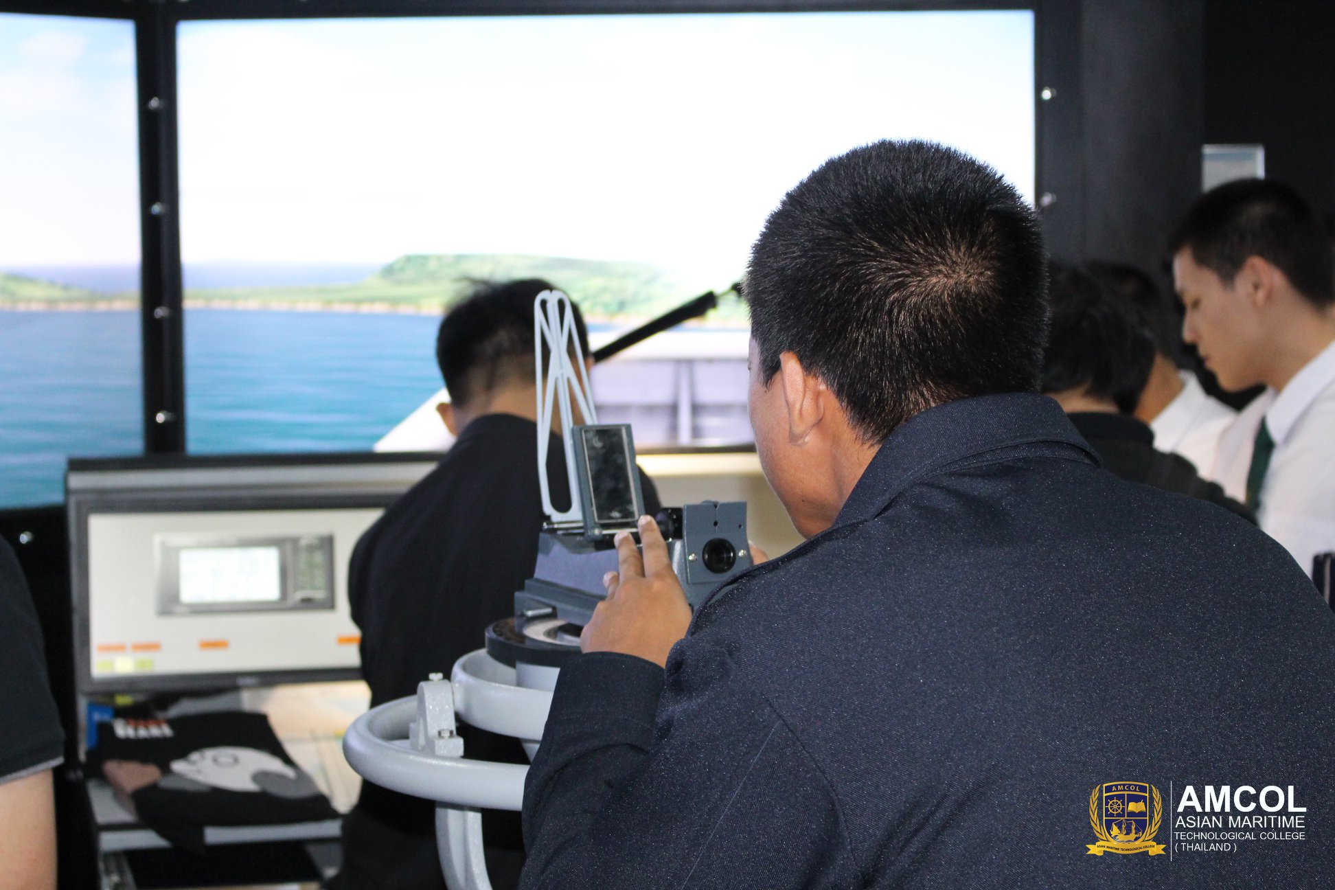 บรรยากาศการฝ... - AMCOL International Maritime Training Centre