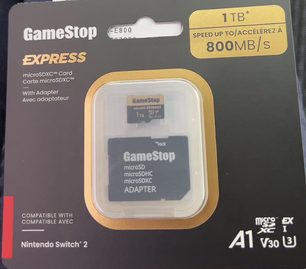 Affordable 1tb micro sd express card option