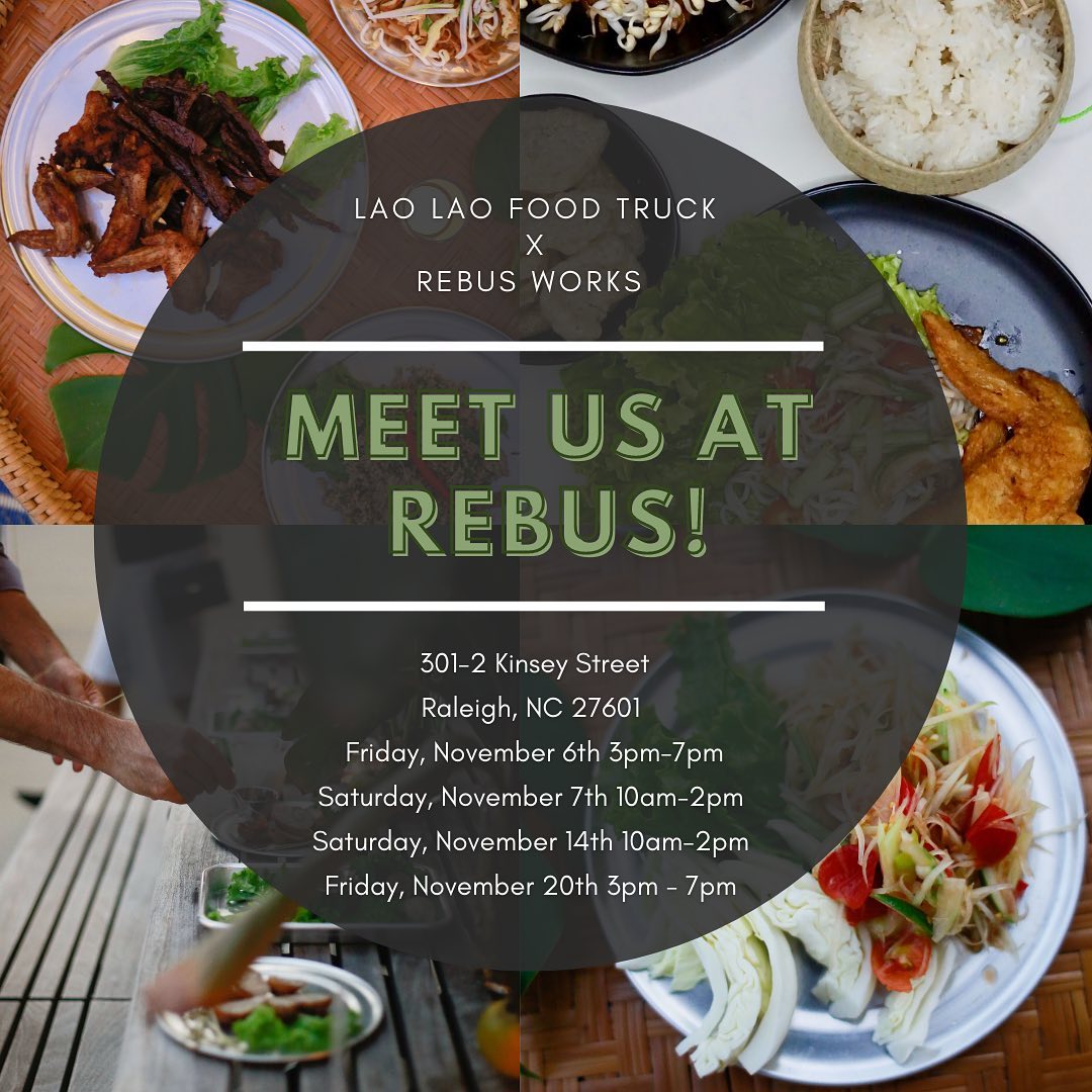 Meet us at Rebus! The month of... - Lao-Lao Food Truck | Facebook