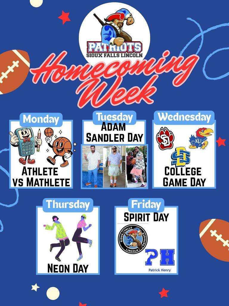 homecoming dress up games Patrick Henry joins Lincoln days INSTAGRAM
