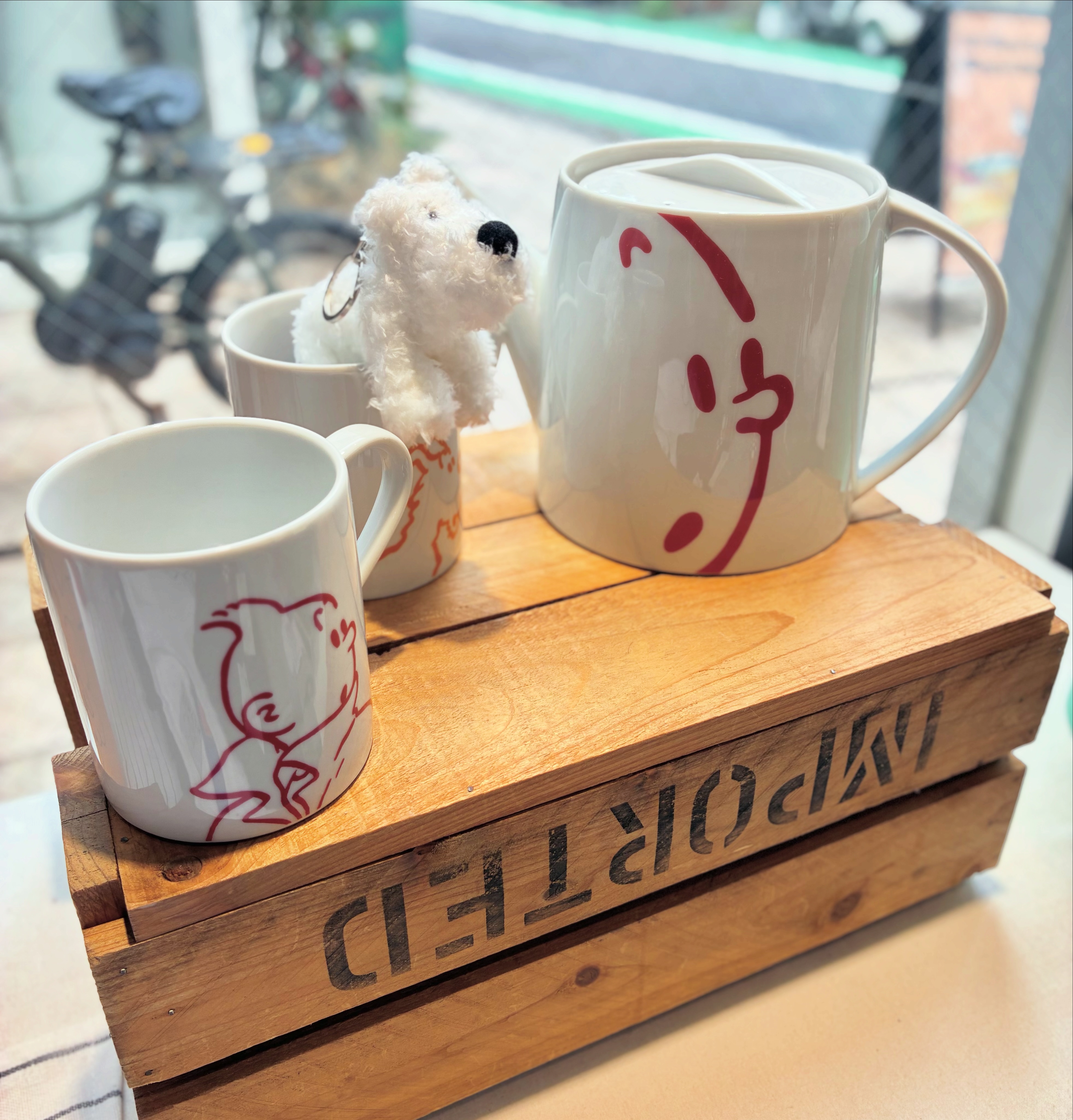 タンタンのフィギュアは箱まで可愛いです🐶 #tintin#タンタンの冒険