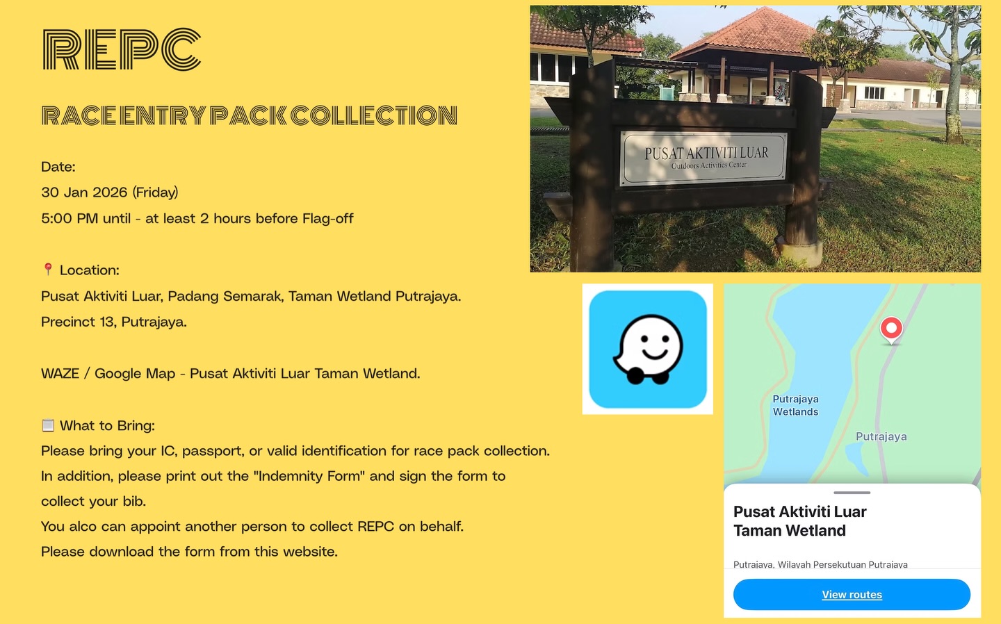 Malatra - 📢 UPDATED: RACE ENTRY PACK COLLECTION (REPC) MALATRA ULTRA ...
