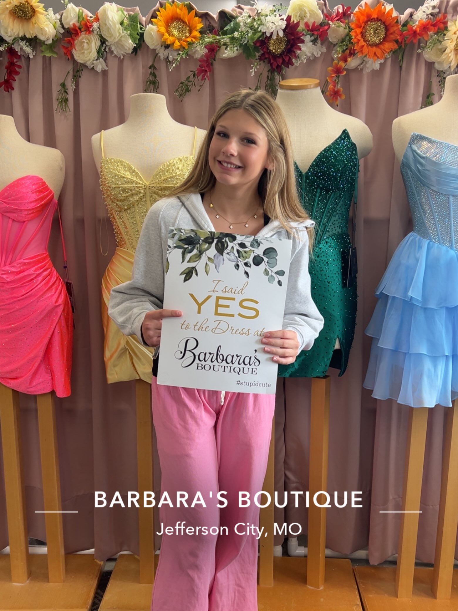 formal dress shops in jefferson city mo Barbara's Boutique red prom dresses 2026