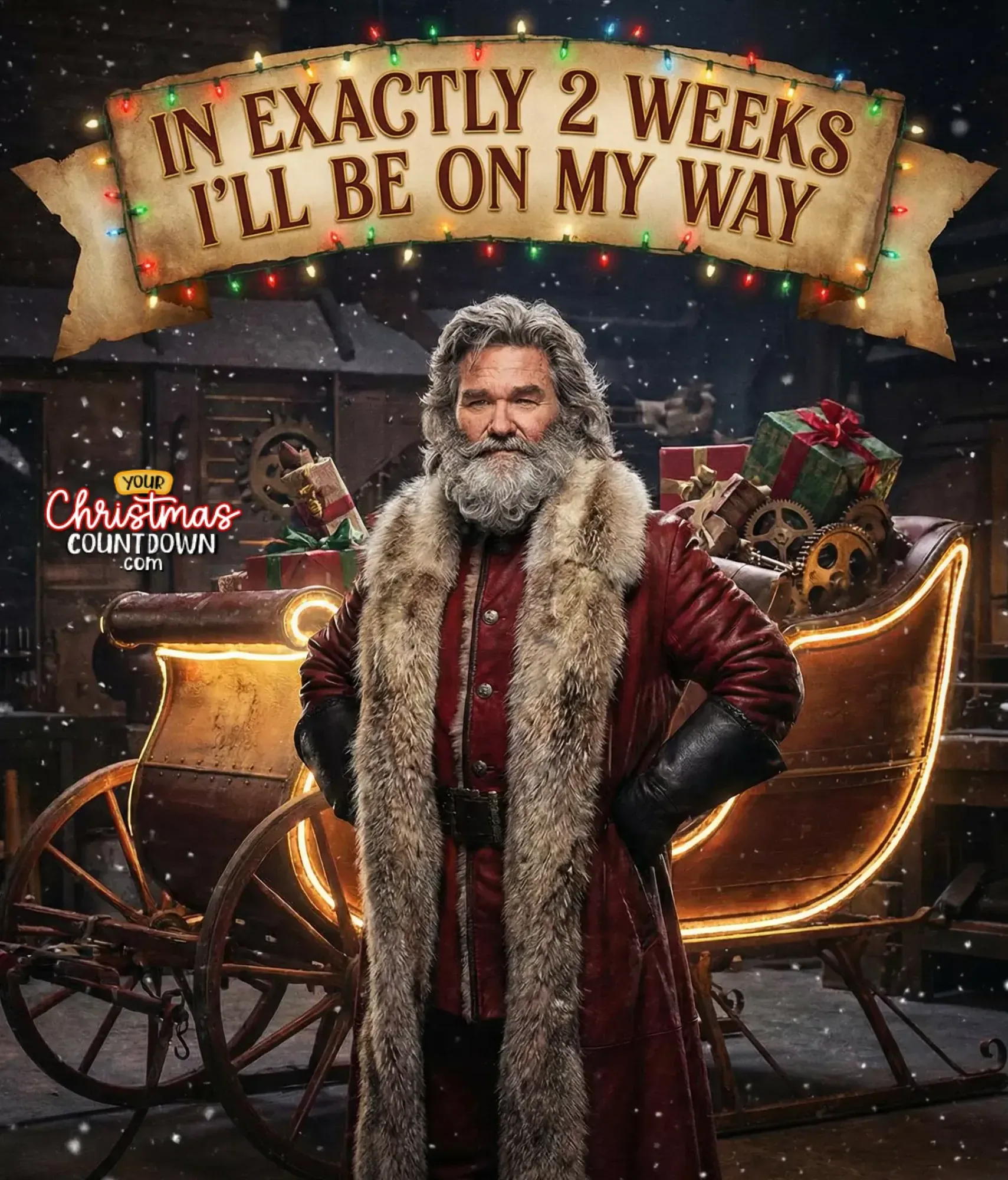 Your - Santa will begin his journey in exactly 2 weeks 😍 🕒 ...