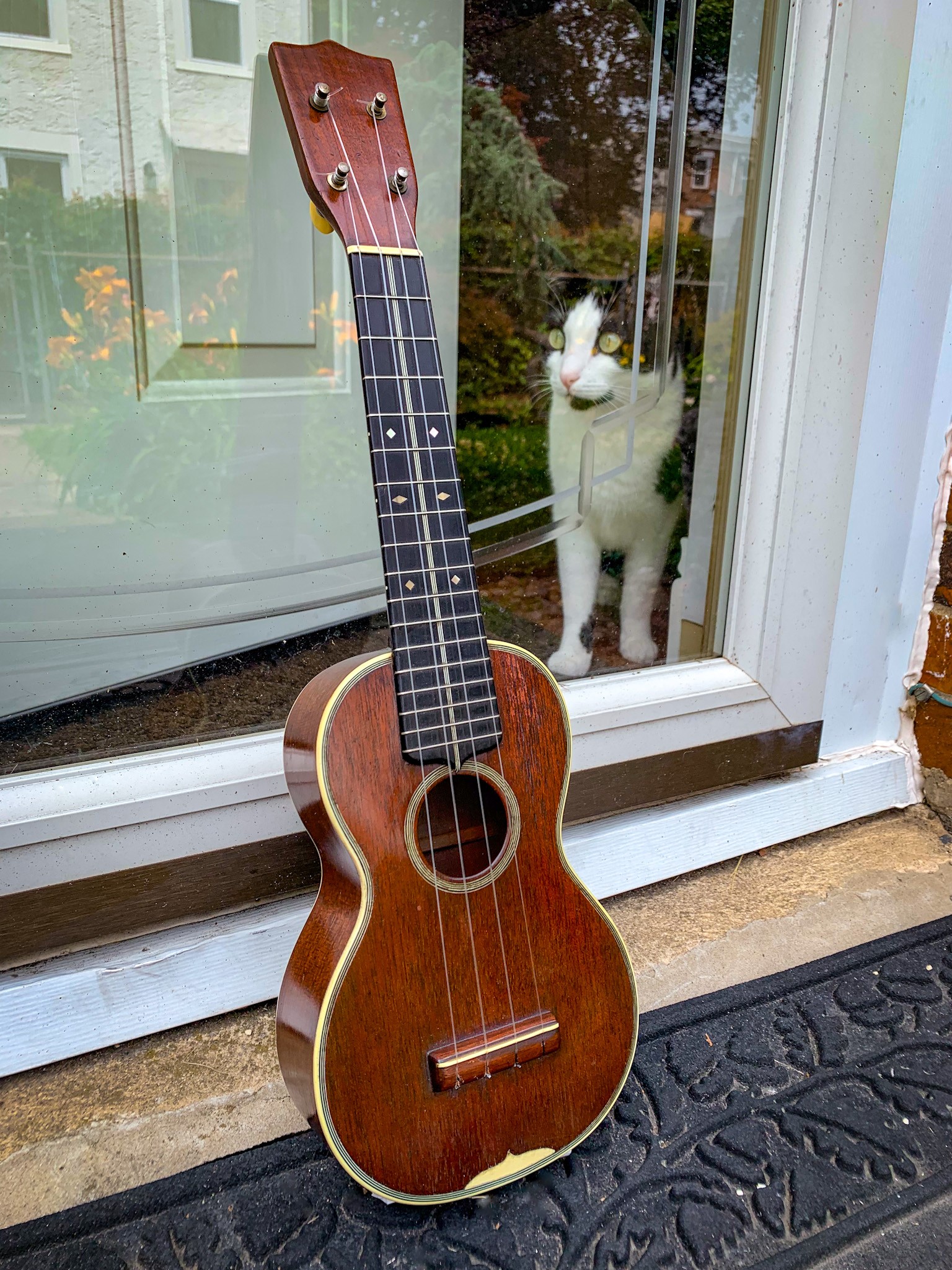 💥1920's Wolverine (Grinnell Bros) Soprano Ukulele made by Martin