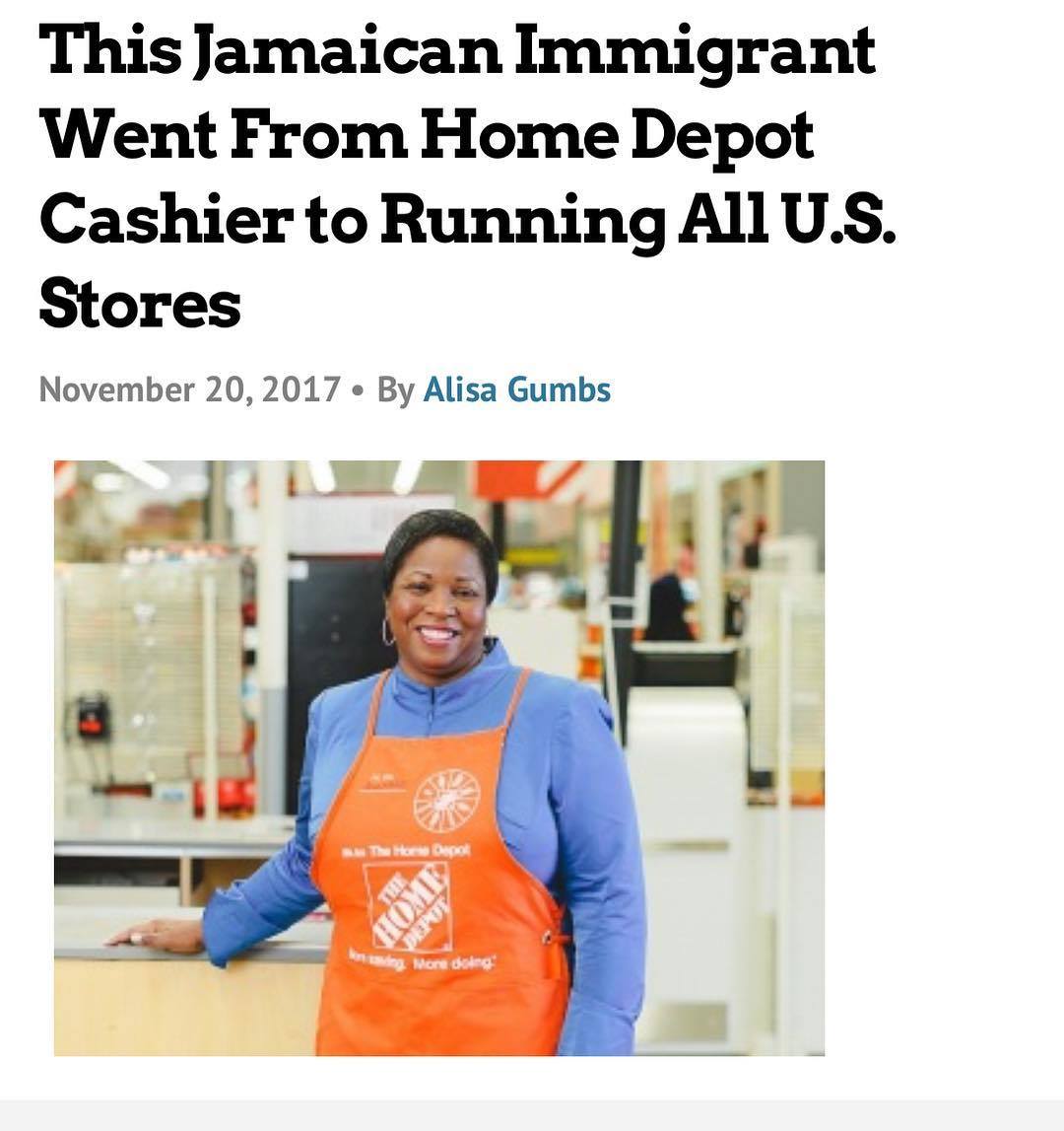 Ann-Marie Campbell worked her way from cashier to one of Home