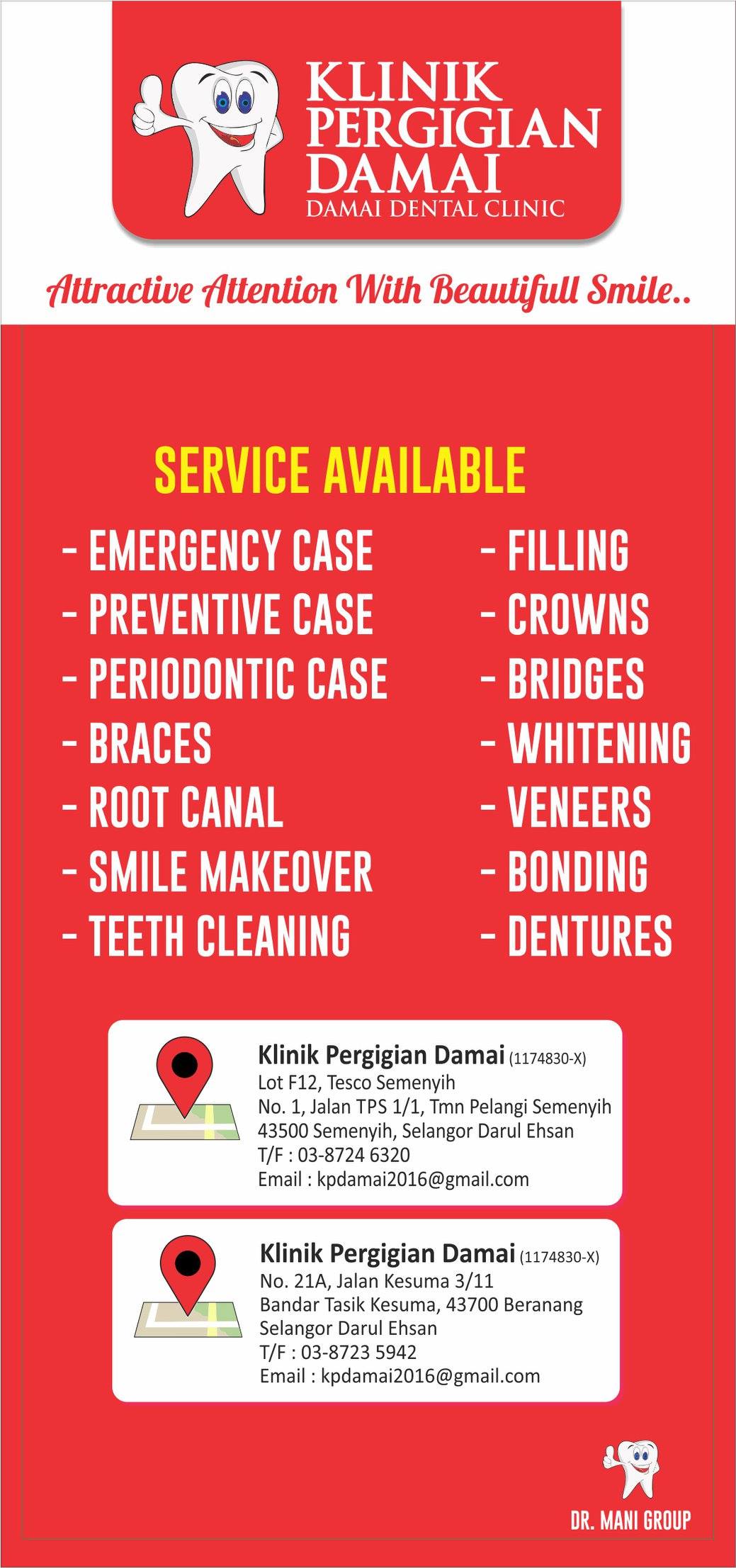 Tiew Dental Clinic Semenyih Dental Price Reviews Erufu Care