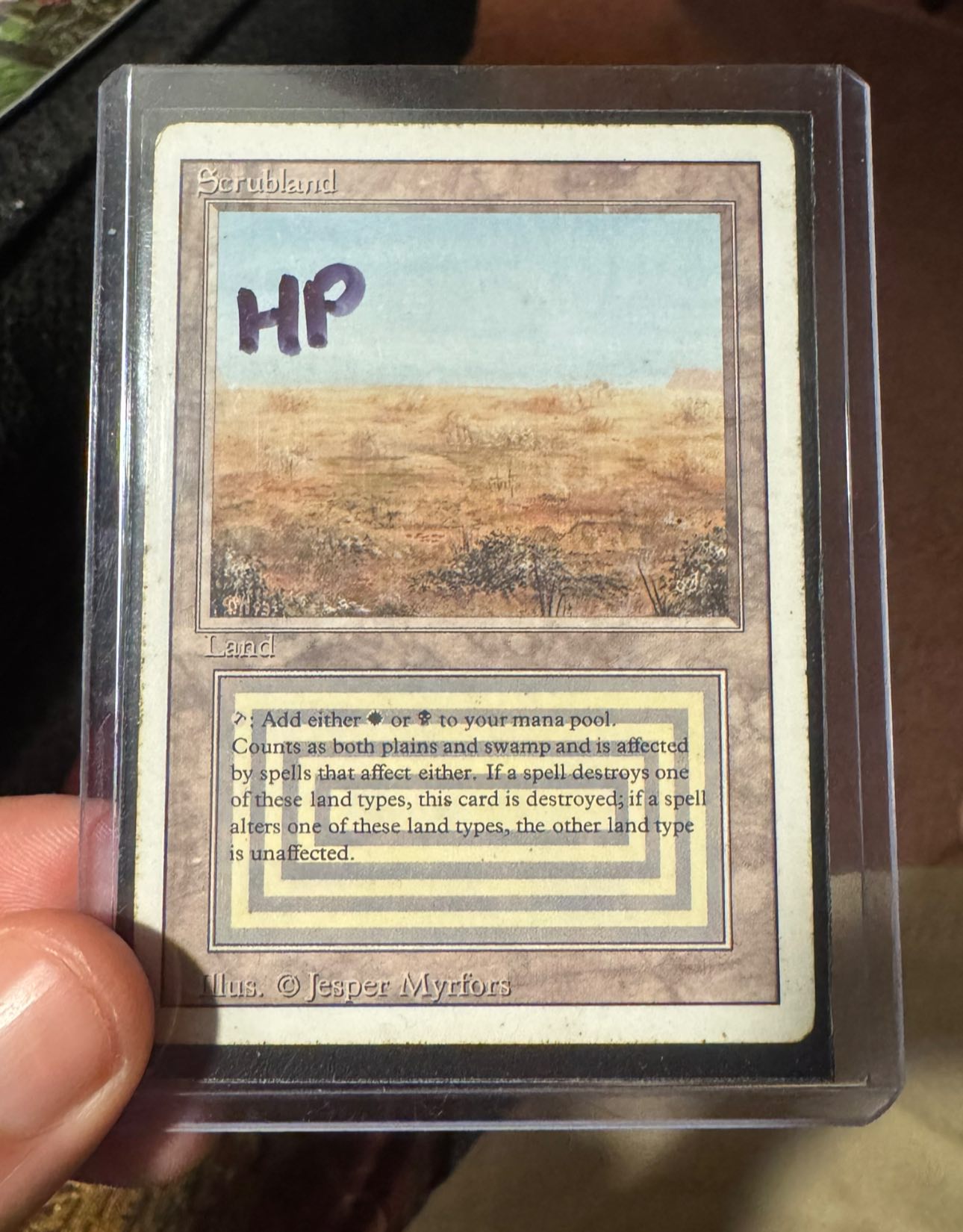 My first dual land!!! I can