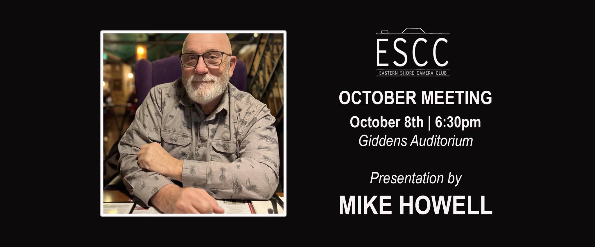 OCTOBER MEETING | EASTERN SHORE CAMERA CLUB