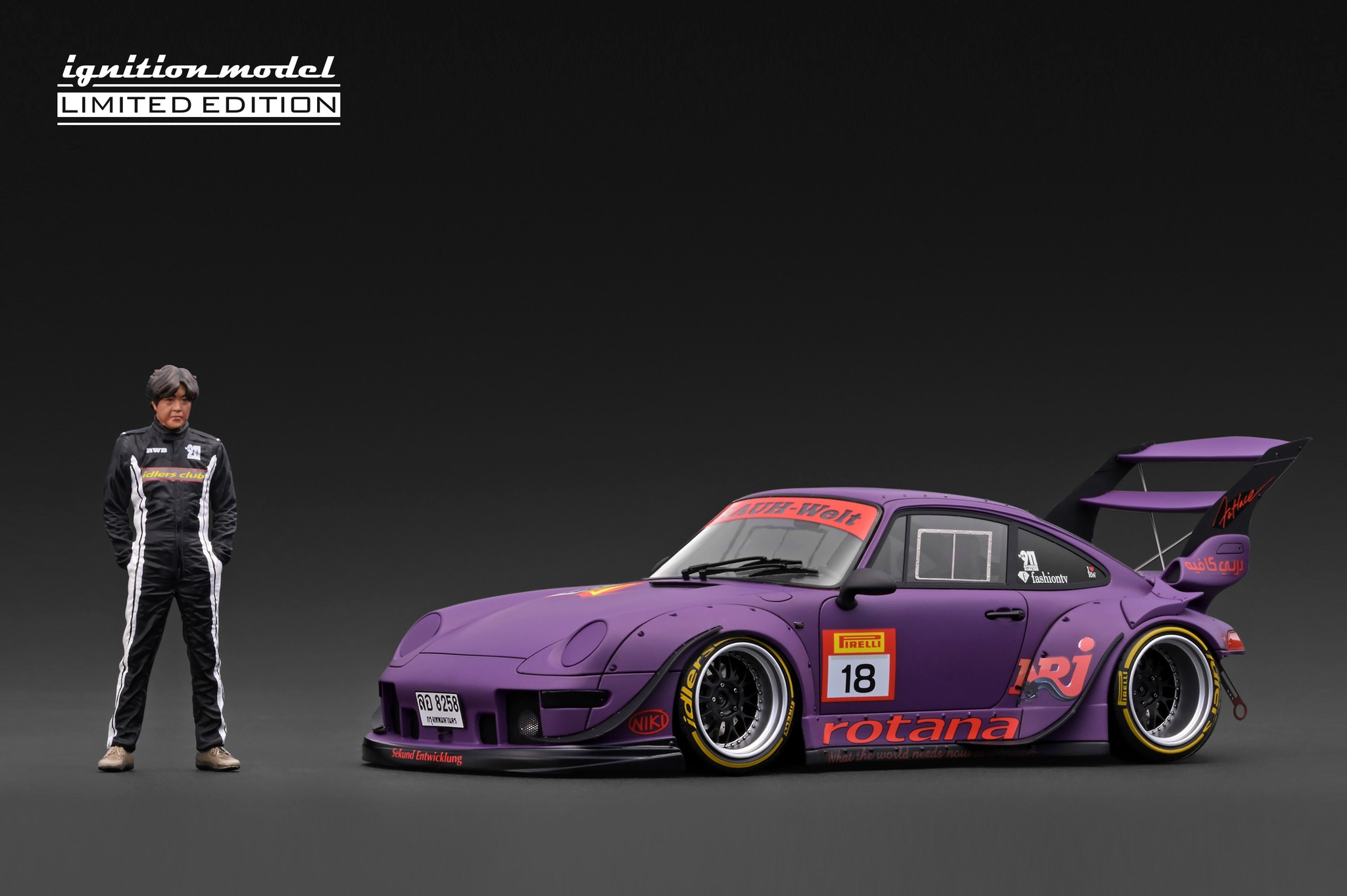 RE雨宮「1/18RX-7（FC3S）」カラーサンプルUP＞ RE雨宮「1/18 RX-7