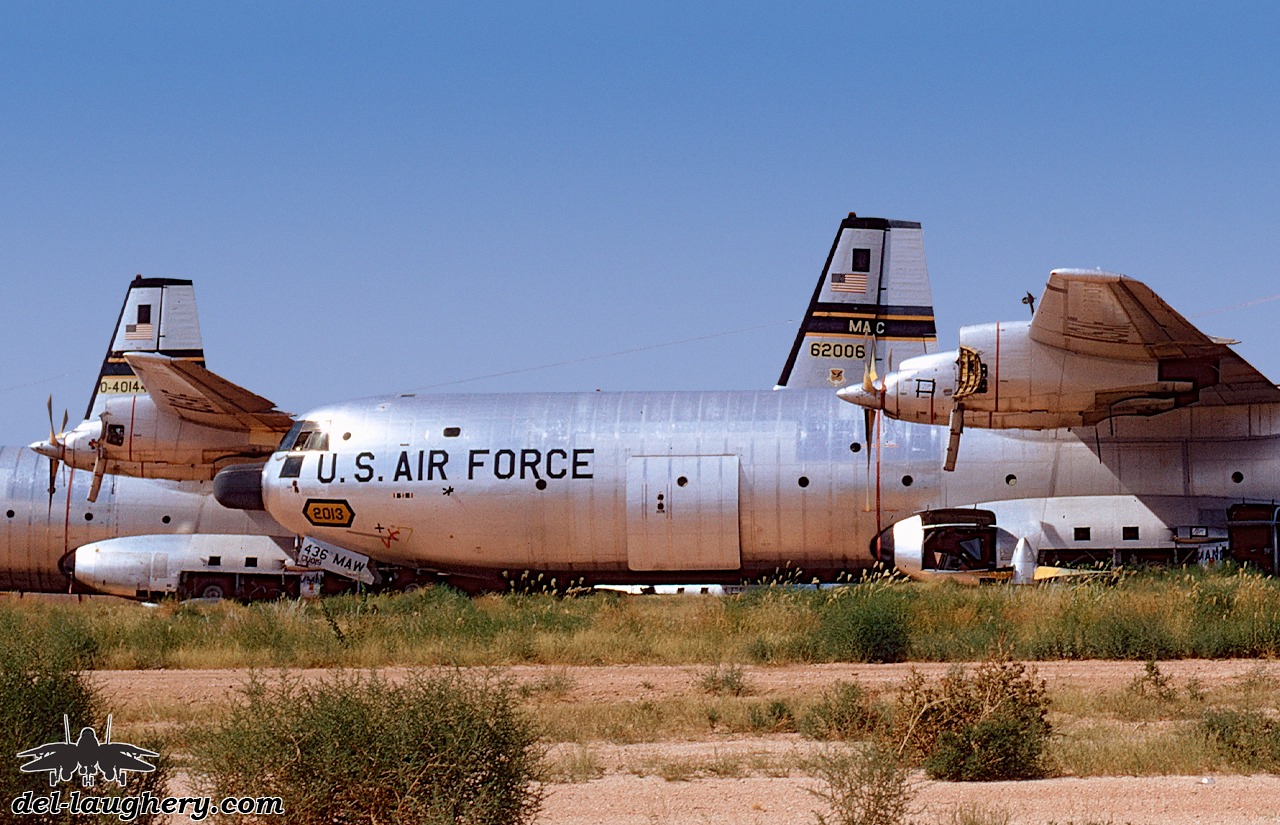 Boneyard - Douglas C-133A, serial 56-2013, as seen during August 1972 ...