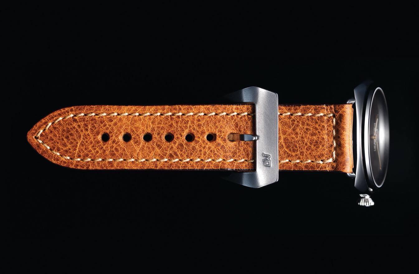 Bracelet Cuir Original Ciampi Brelli Pour Montre Panerai – Largeur 24 Mm – Neuf Jamais Porté – Fabriqué En Italie