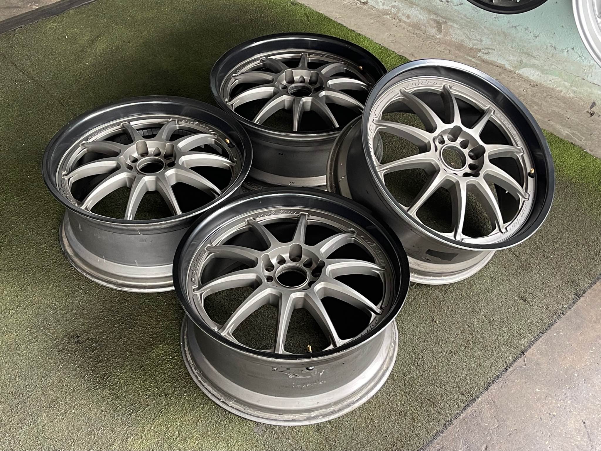 ล้อLENSO RAIDEN SUPERแท้🔥ขอบ18กว้าง8:5ET45หุบๆไม่ล้น - Car Wheels ...