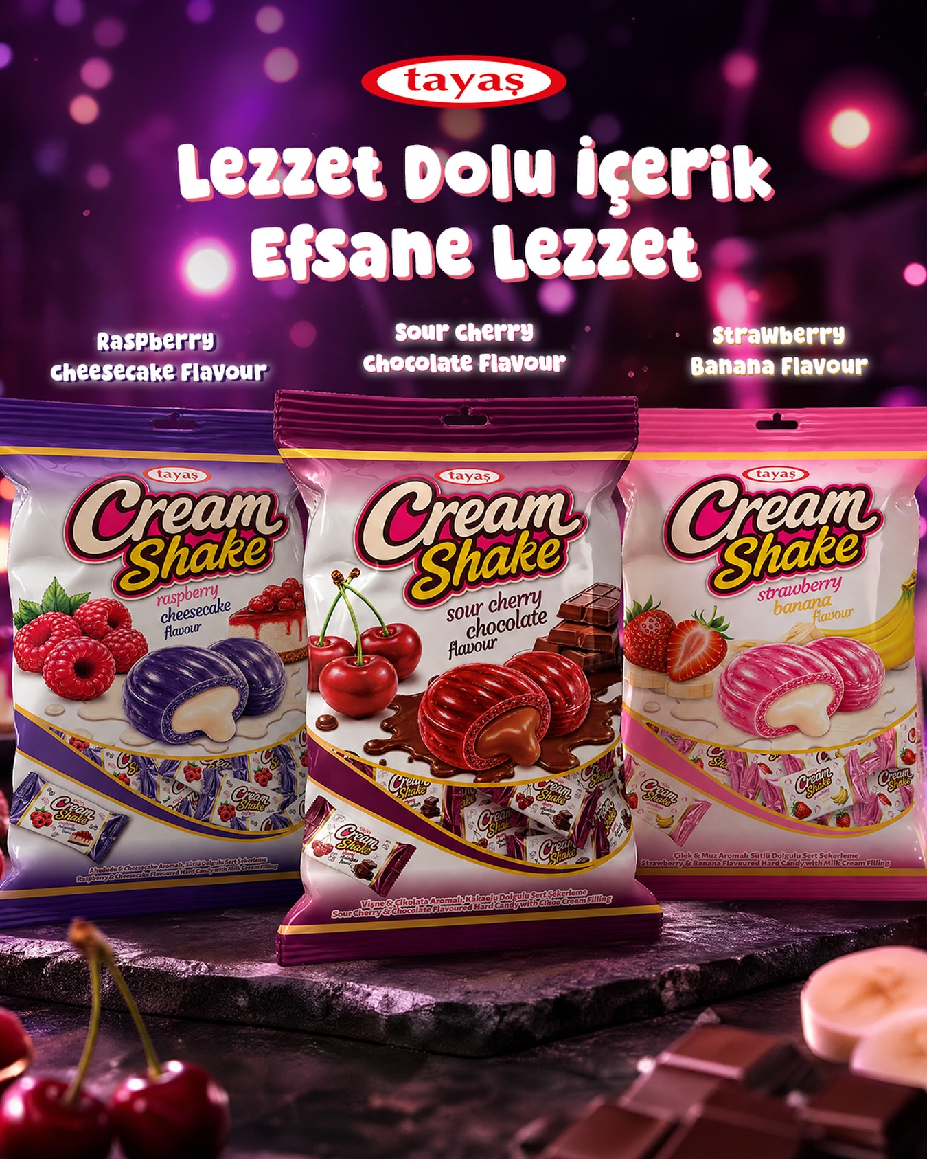 TAYAŞ - 😍✨Orient Karışık Meyveli Kokolin Çikolata: Çikolata