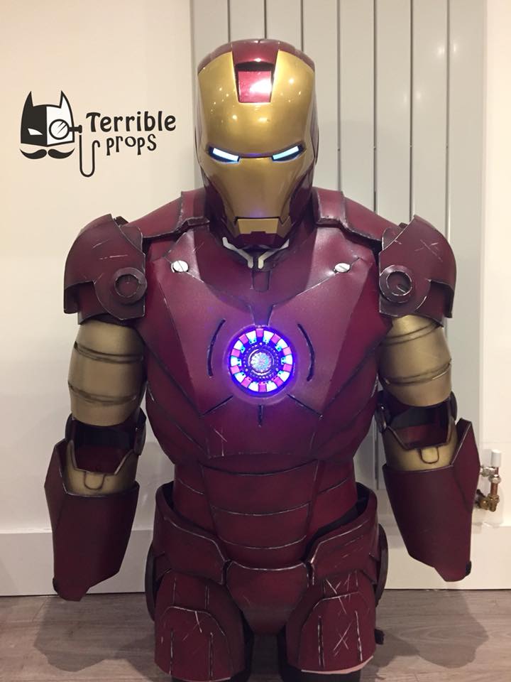 craft foam iron man helmet MK 46 (Foam Template) Iron Man helmet made of