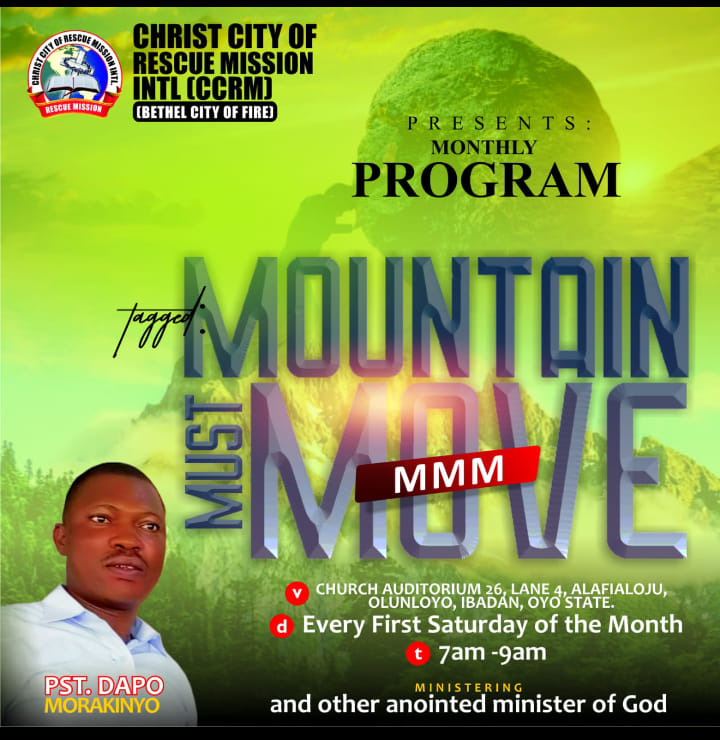 Christ City Of Rescue Mission Intl CCRM | Ibadan