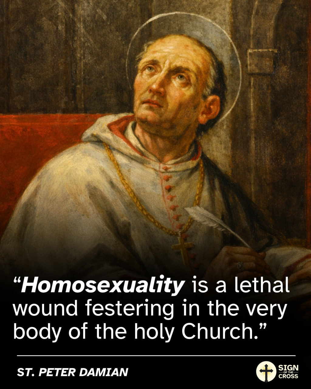 St. Peter Damian: Homosexuality is a... - John-Henry Westen | Facebook