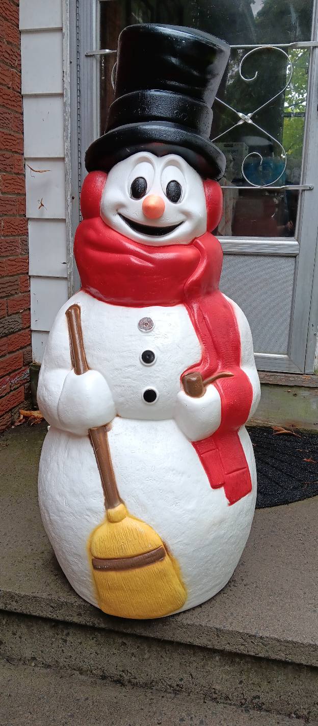 I found this Empire Snowman with the red scarf today for 50.00 and