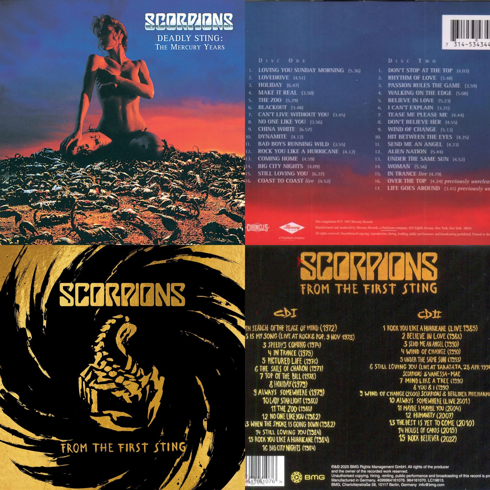 Which Scorpions compilation is better: Deadly Sting or From the 
