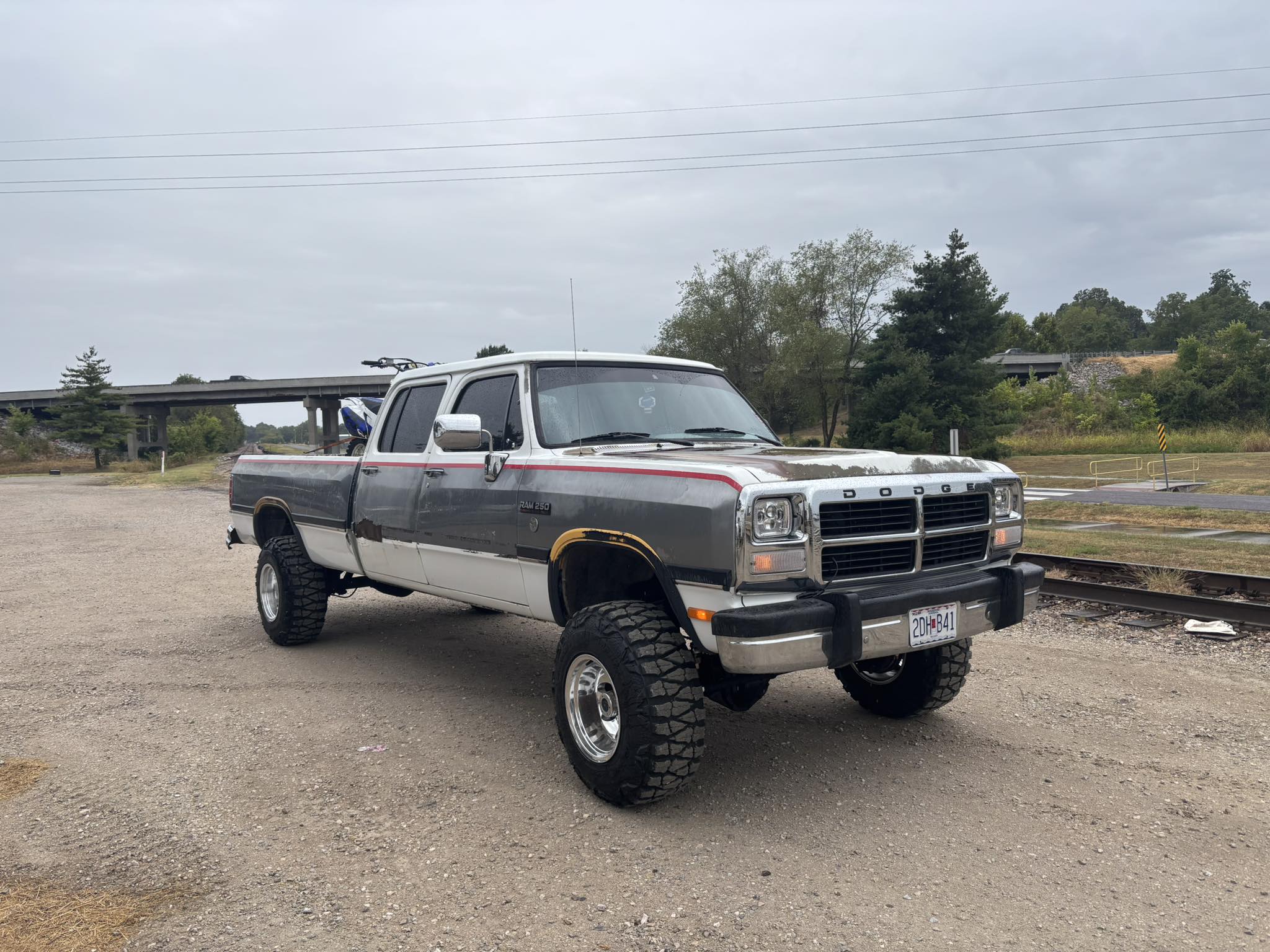 Section De Toit Pour Dodge Club Cab Cummins 1ère Génération - D250 D350 W250 - Découpe Derrière Les Feux De Cabine