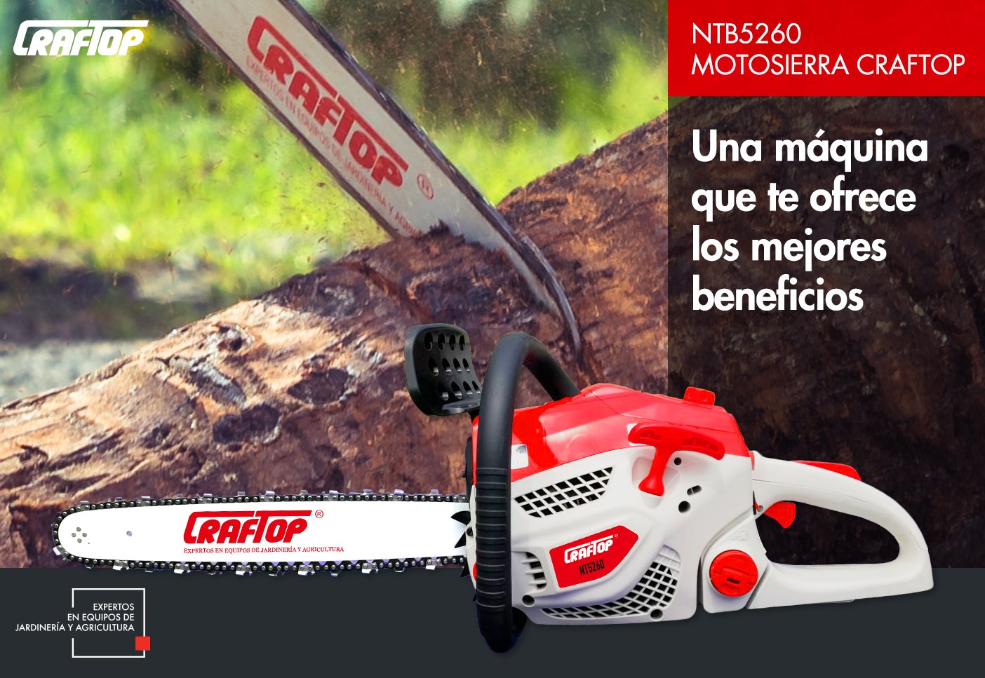 Craftop Latam - CRAFTOP NT5260 🌳Ya sea que estés podando... | Facebook